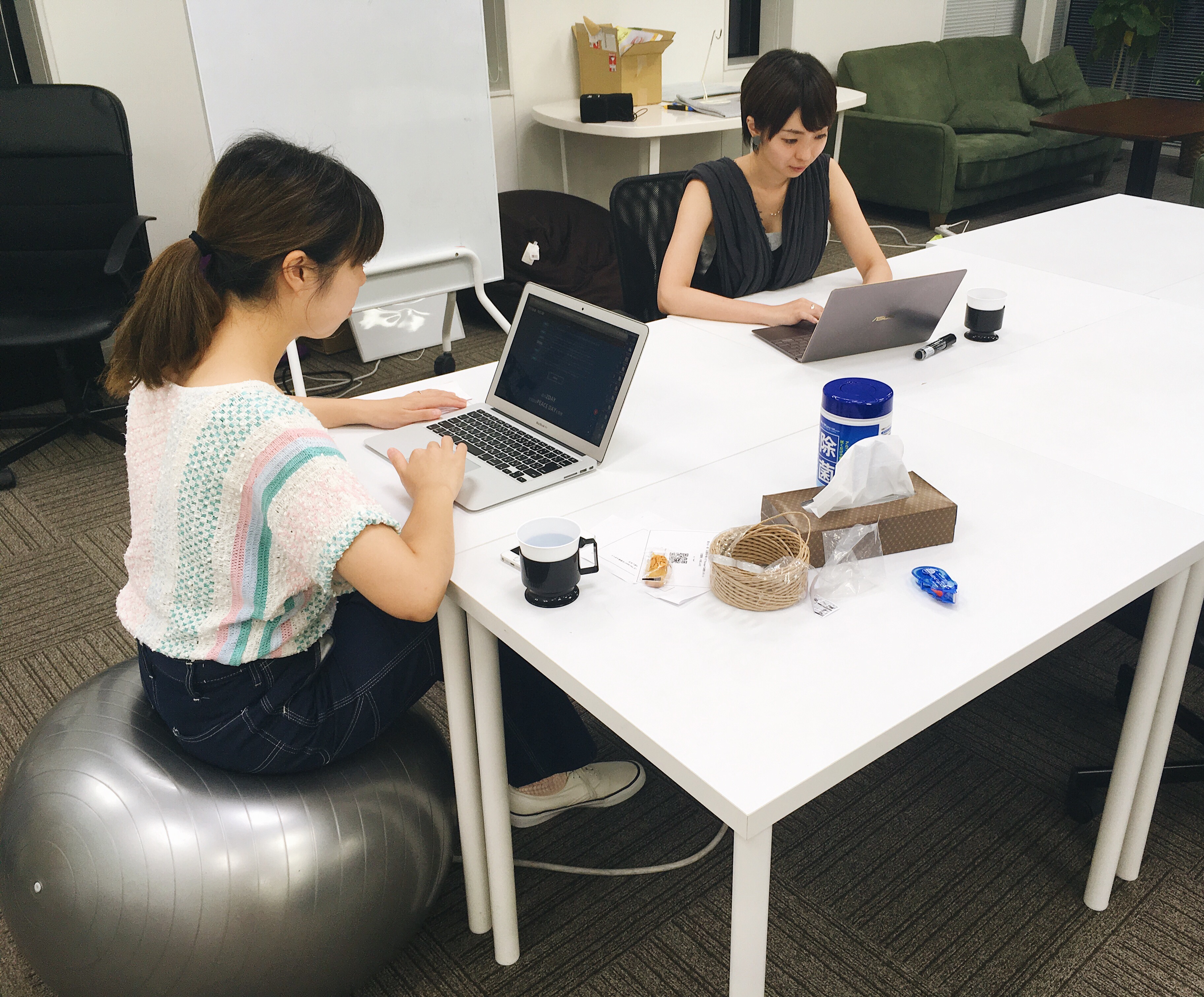 「旅祭」出展の直前準備中。