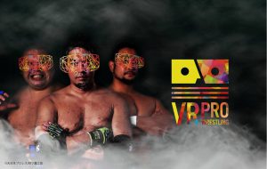 プロレスの大会をVR生配信の技術協力を行います