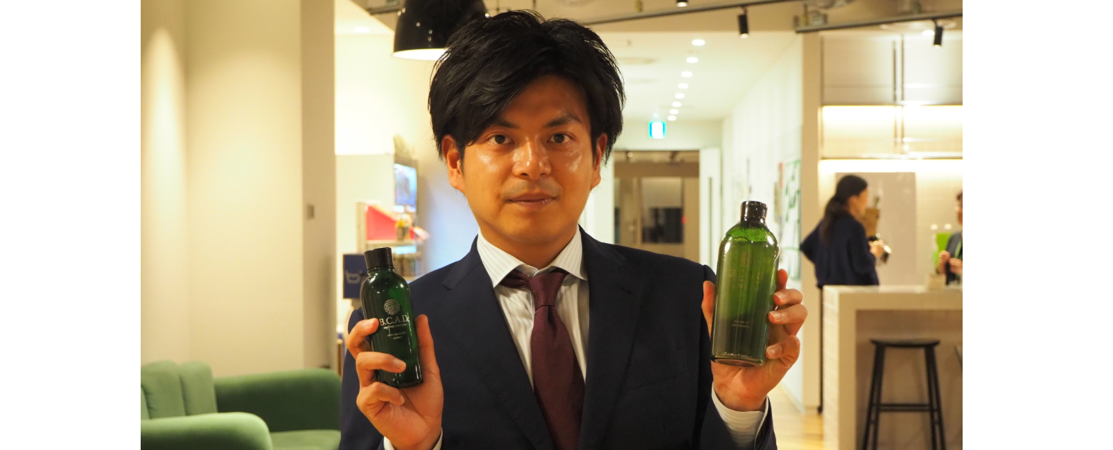 【ユーグレナメンバー紹介vol.5】「基礎化粧品シリーズ『B.C.A.D.（ビー・シー・エー・ディー）』を、みんなが知っているブランドにする」を目指す、化粧品営業・櫻井の想いとは？
