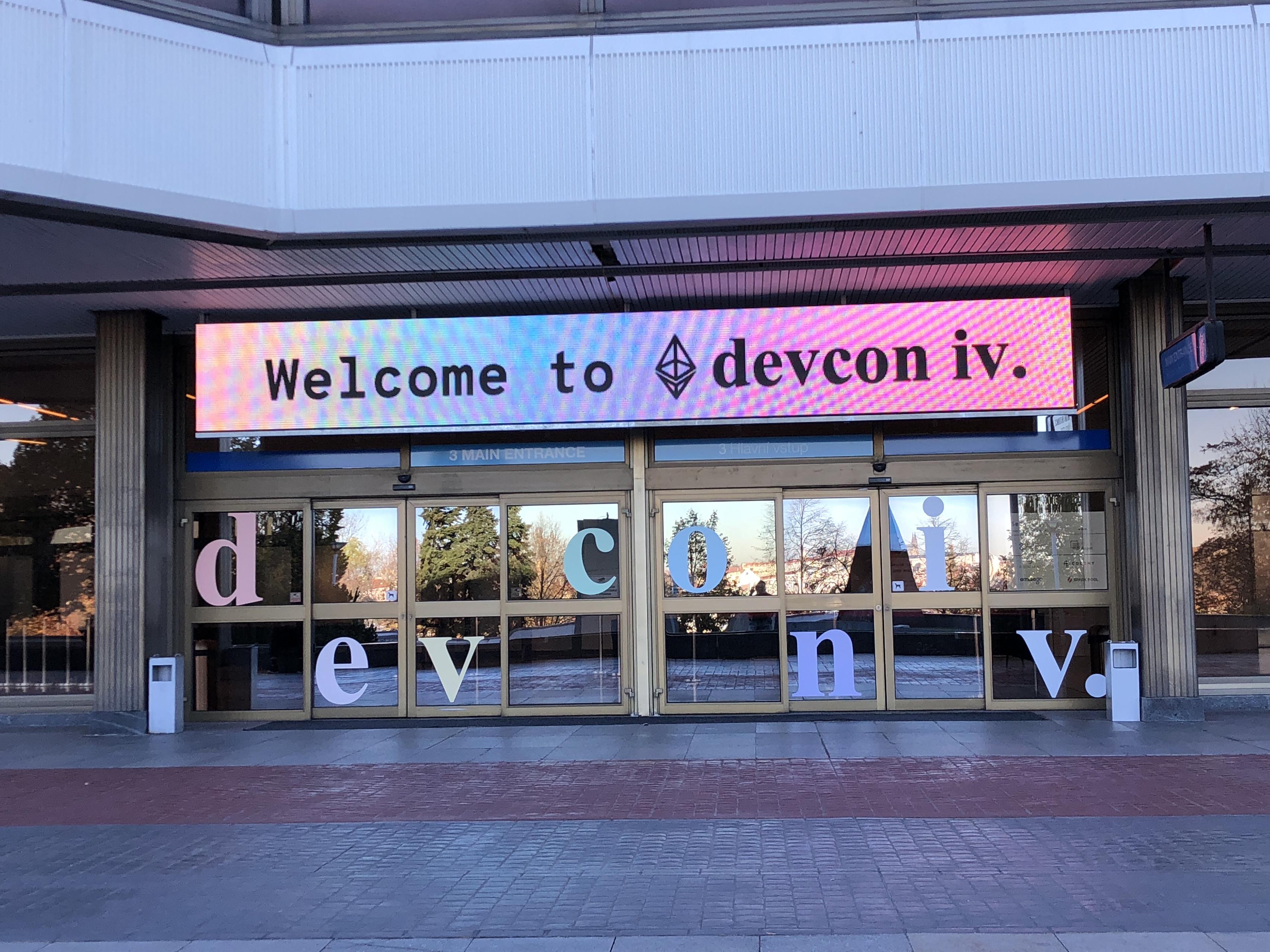 Devcon4に行ってきました。