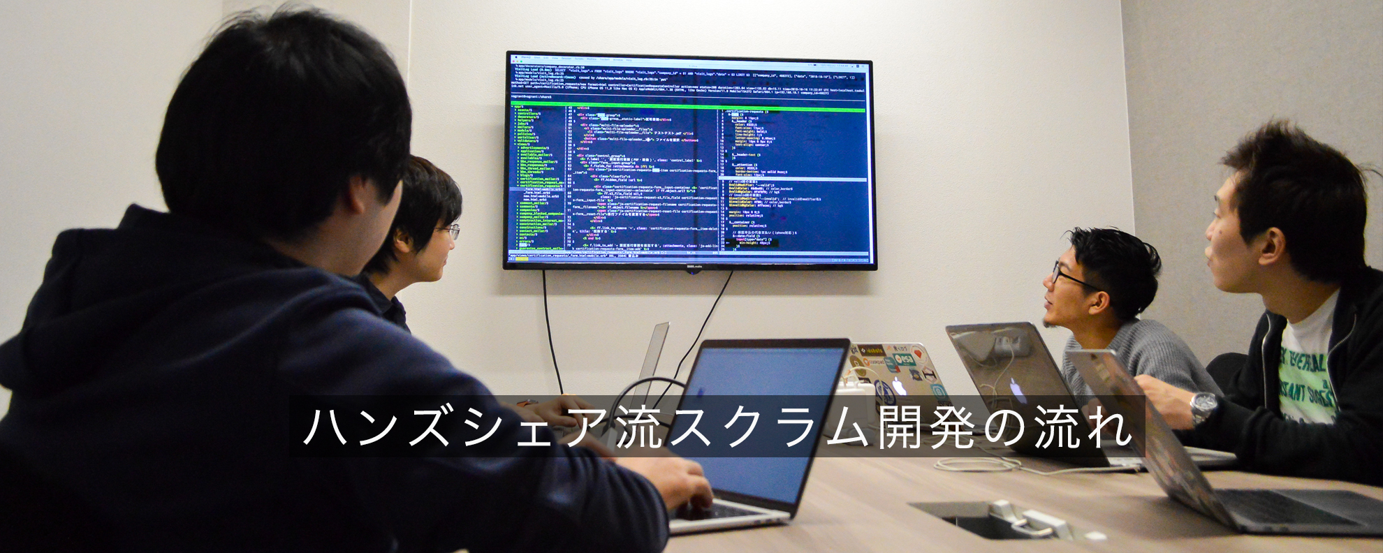 ハンズシェア流スクラム開発の流れ