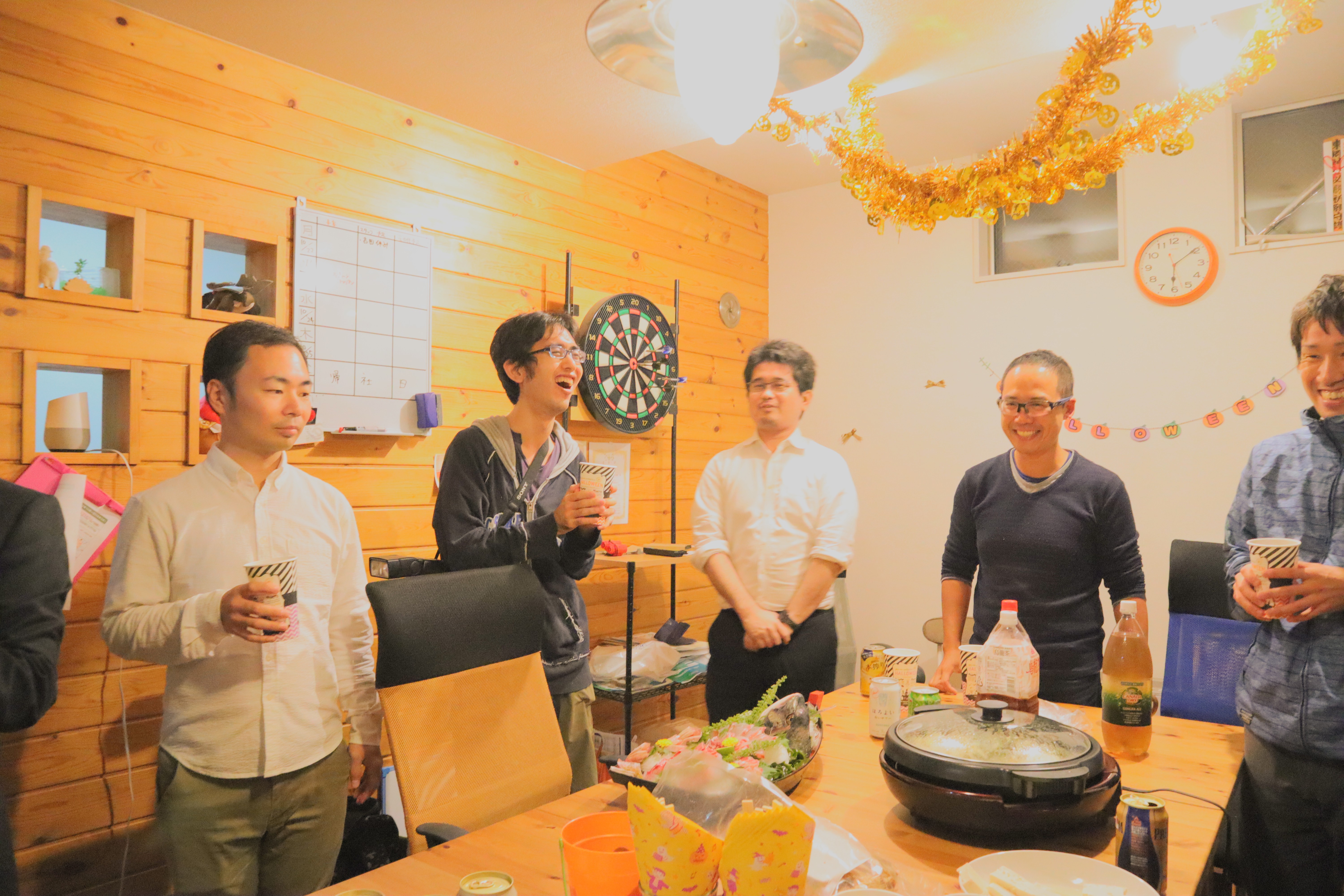 【10月の帰社日】おでん・鍋パーティー・新入社員歓迎会