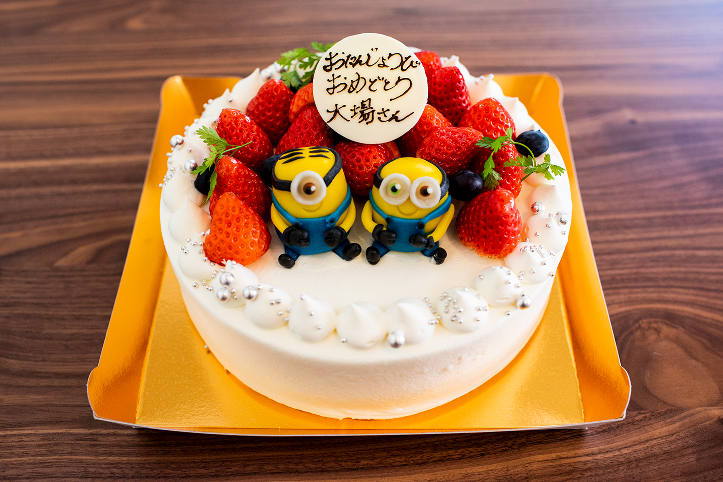 【カルチャー紹介】ミニオン大好き大場さんの誕生日をミニオングッズでお祝いしました！