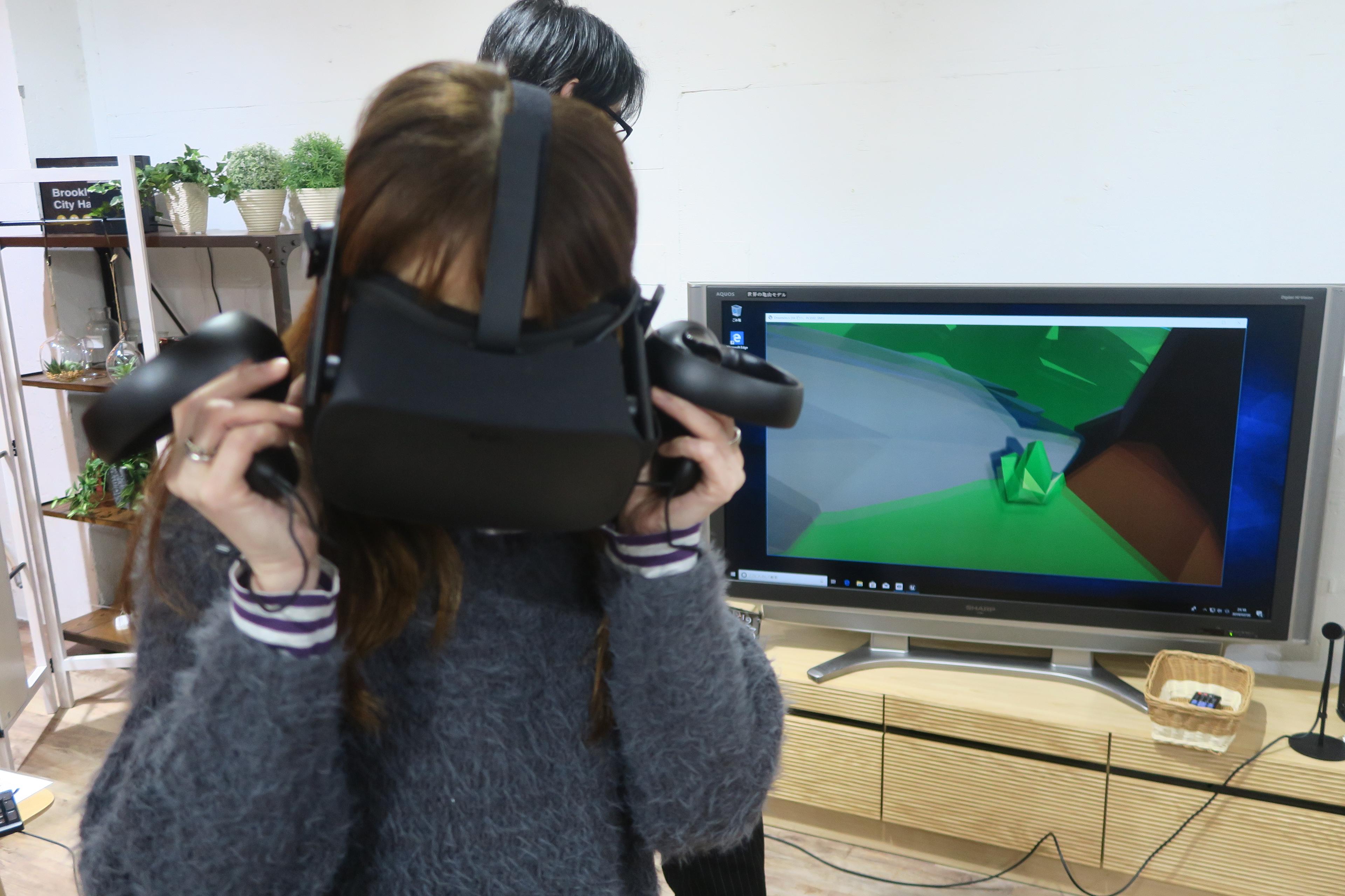 なんと！会社にVRルームが出来ました！