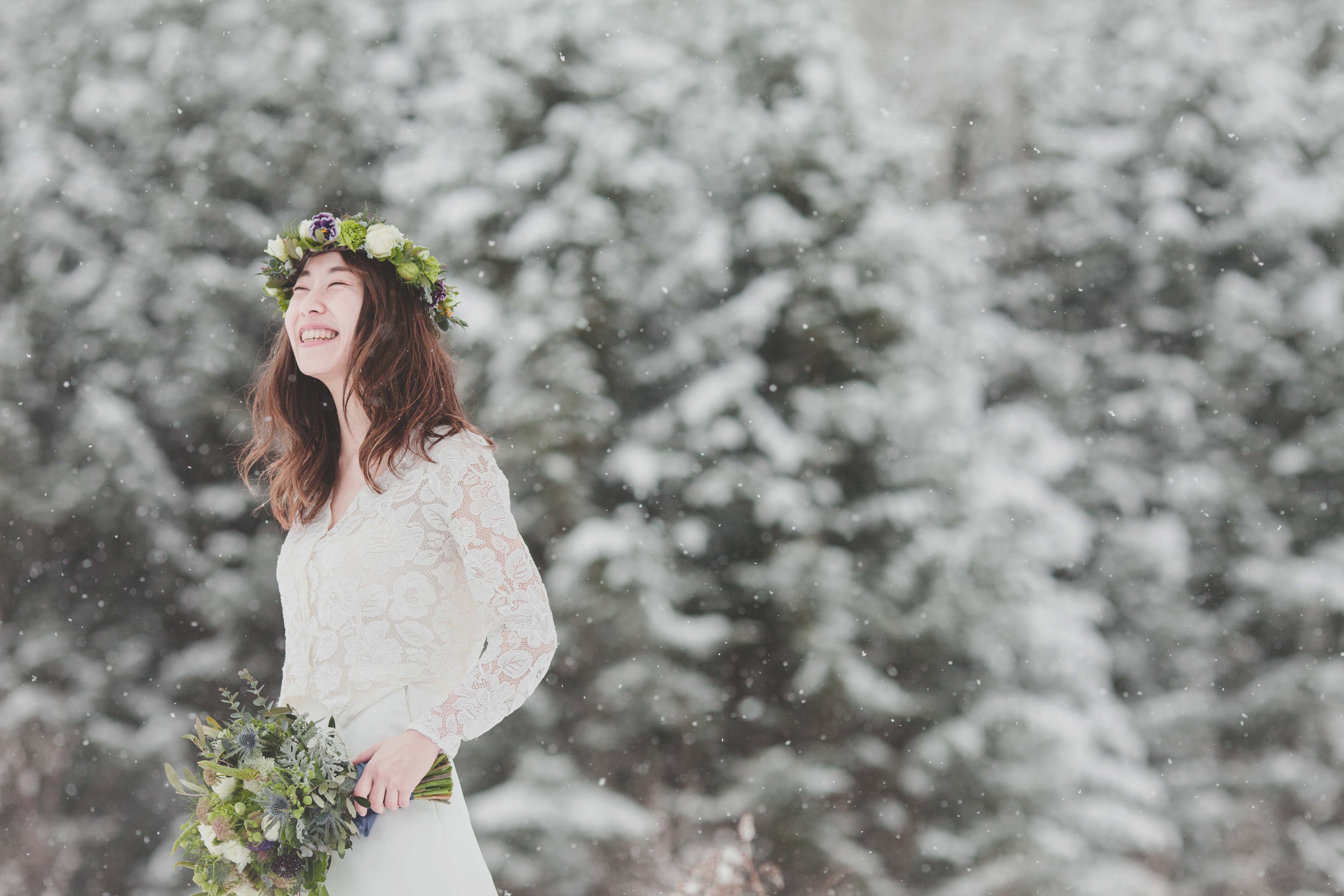 Winter Wedding in 北海道