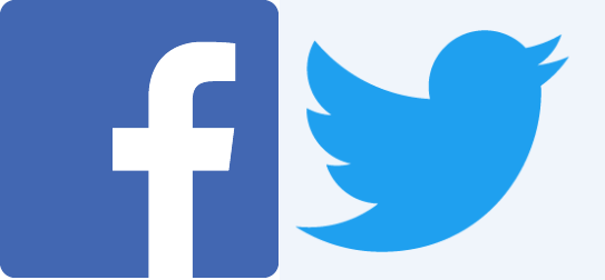 Facebook、Twitterもやっています！
