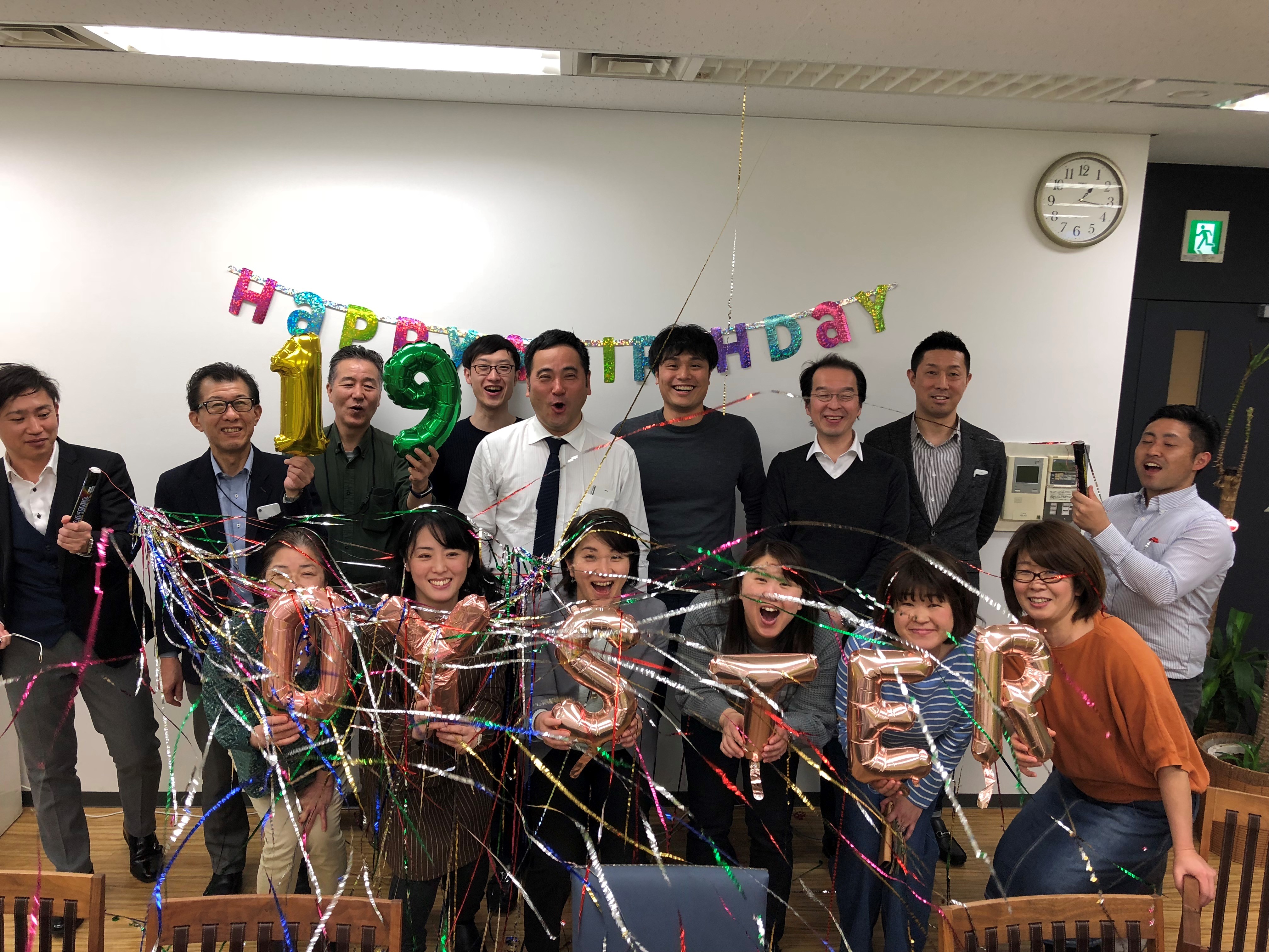創業祭!! お祝いのランチ会