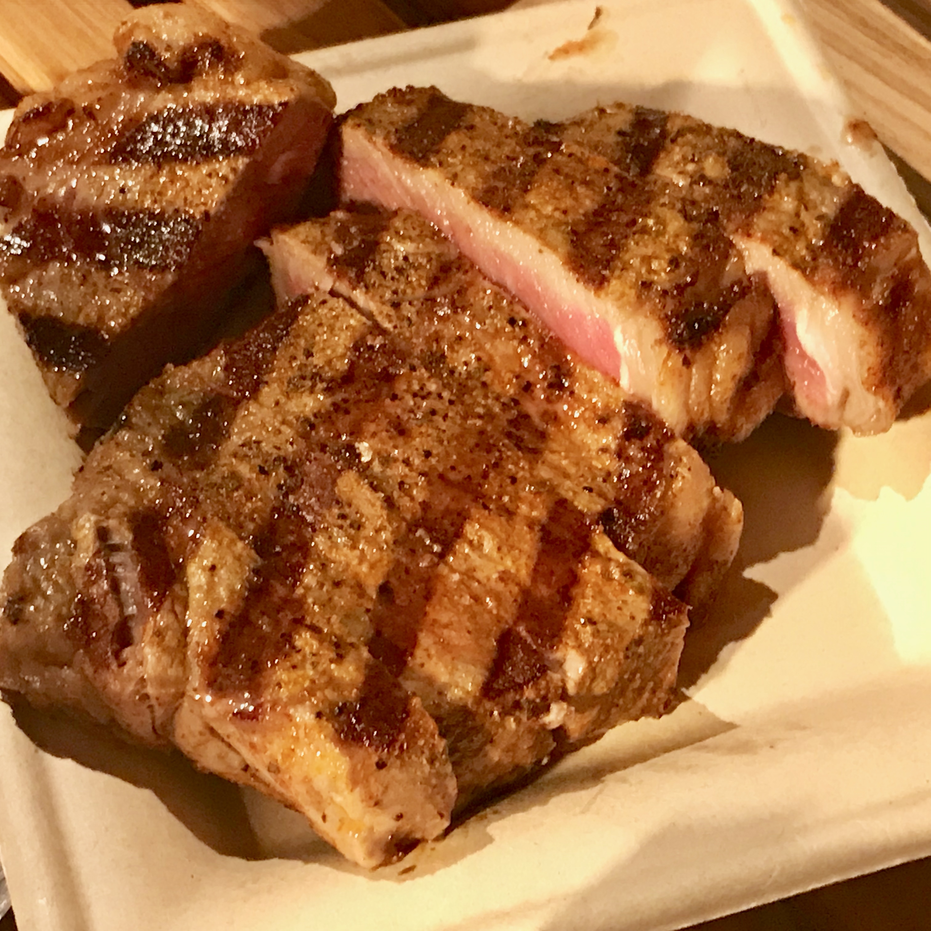 グリルBBQの試食