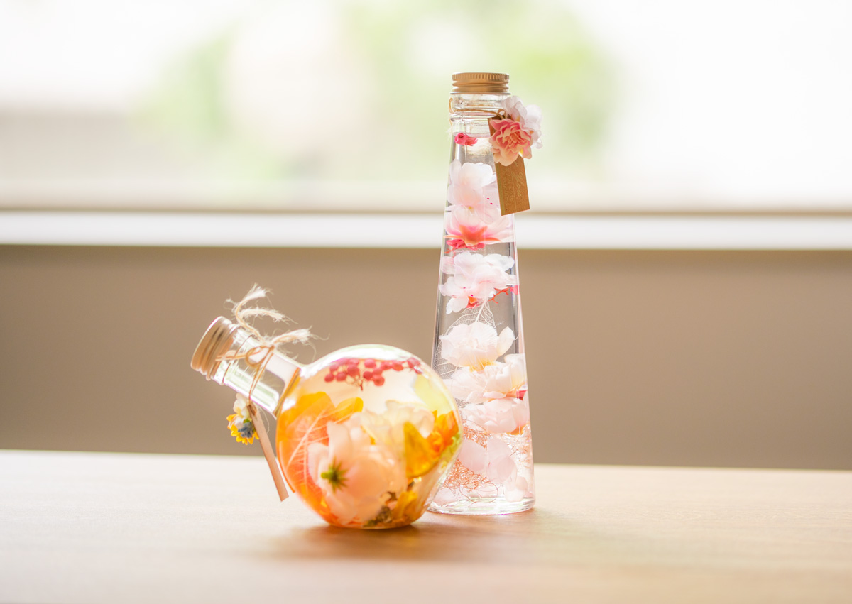 アロマ部による、ハーバリウム作品展が開催されました／部活動紹介 #01