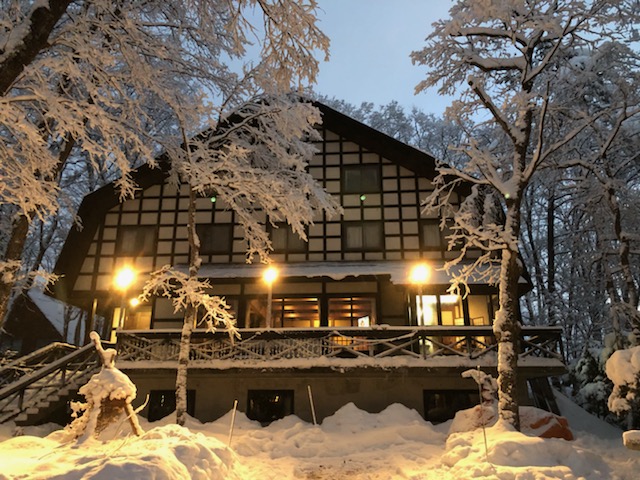 白馬の雪景色