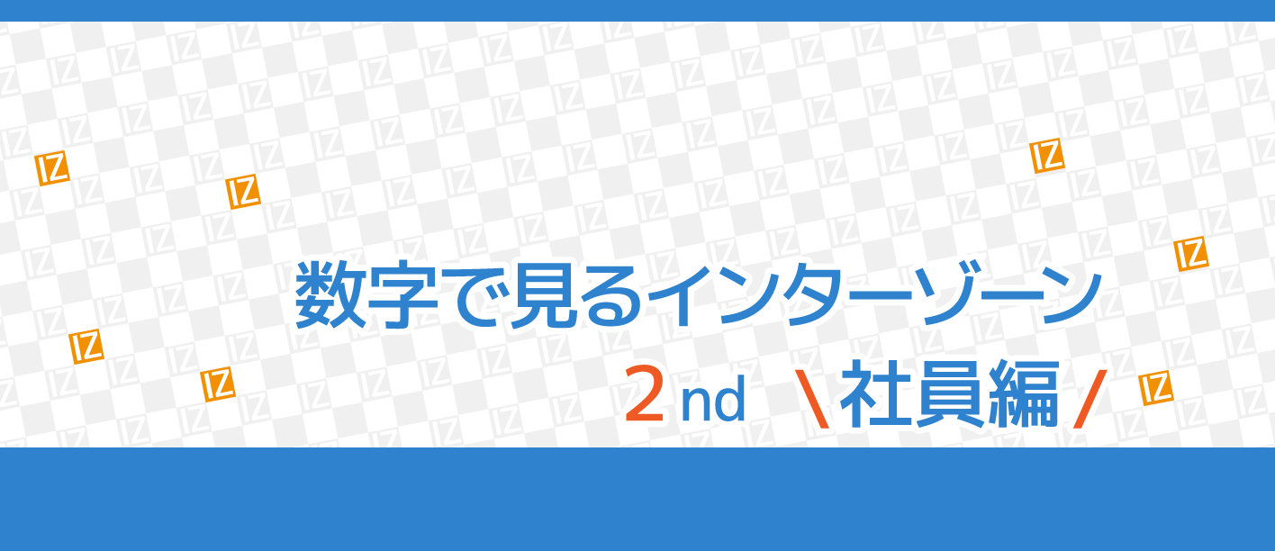 数字で見るインターゾーン2nd　社員編