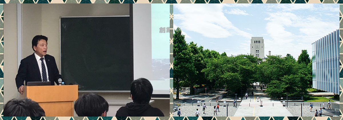 代表の柴田が語る　起業への「思い」とはー　@東京工業大学