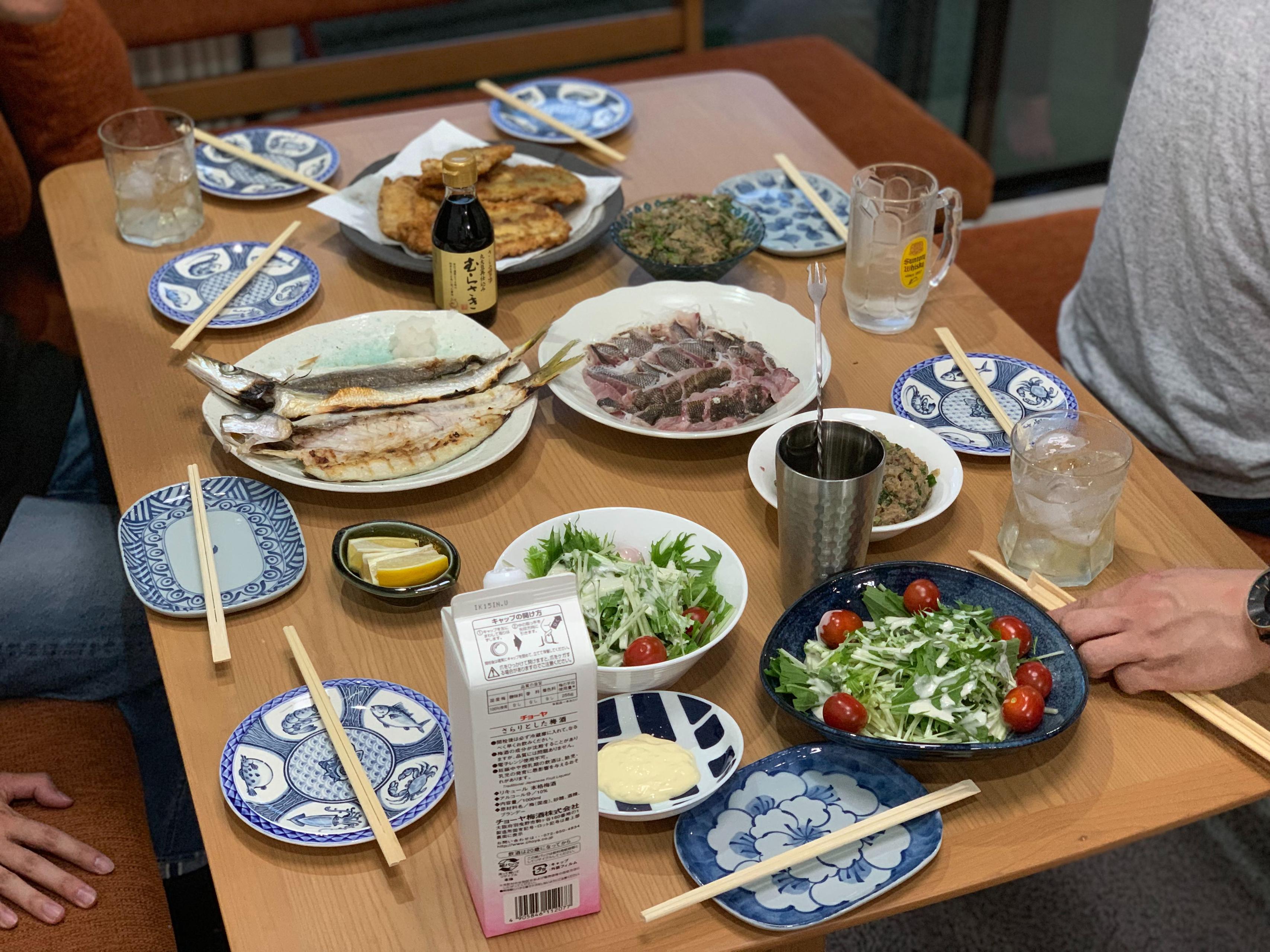 【第4回ウオ会】新鮮な鳥取魚の晩餐会！