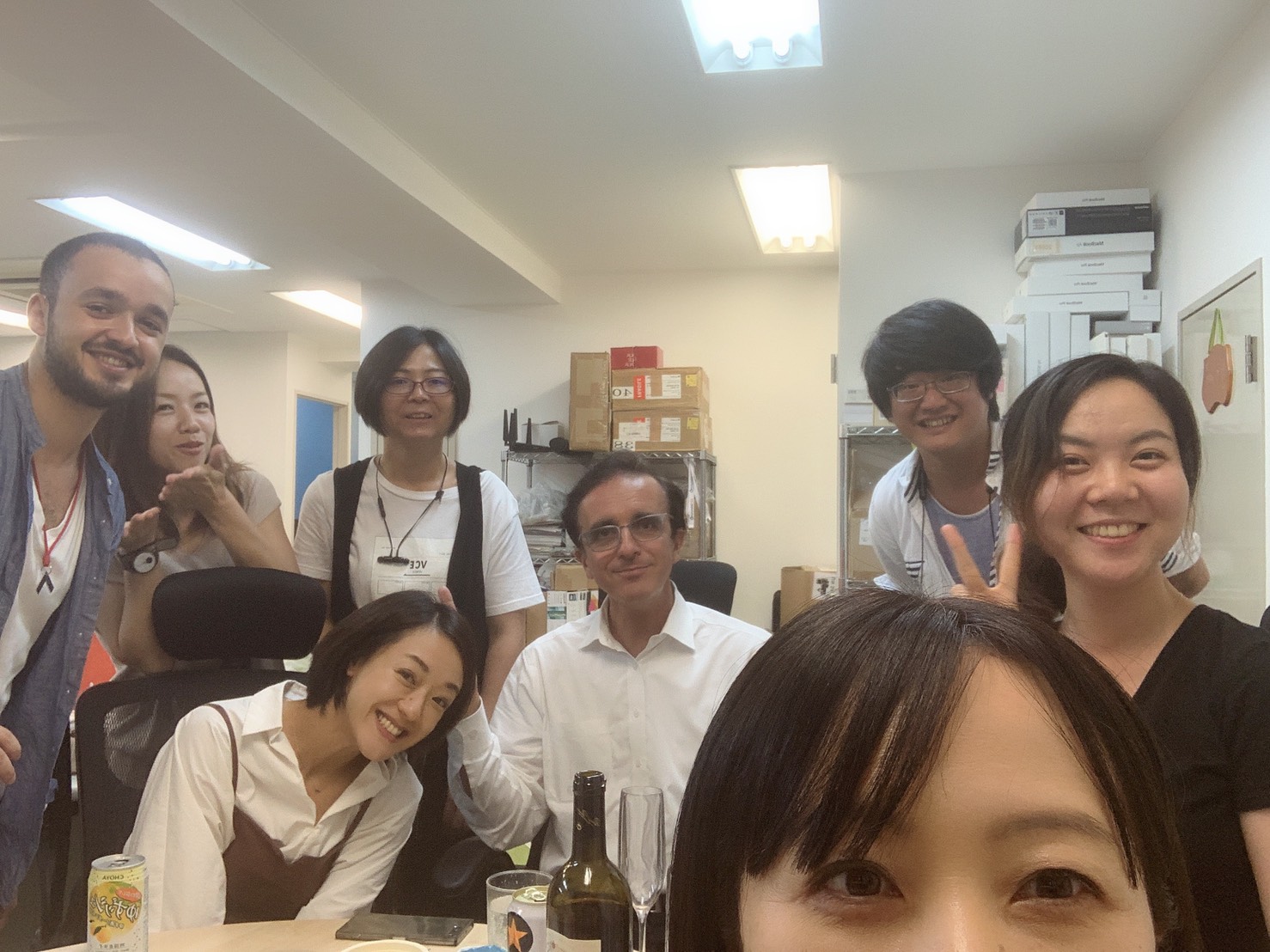 インターンシップさんの送別会