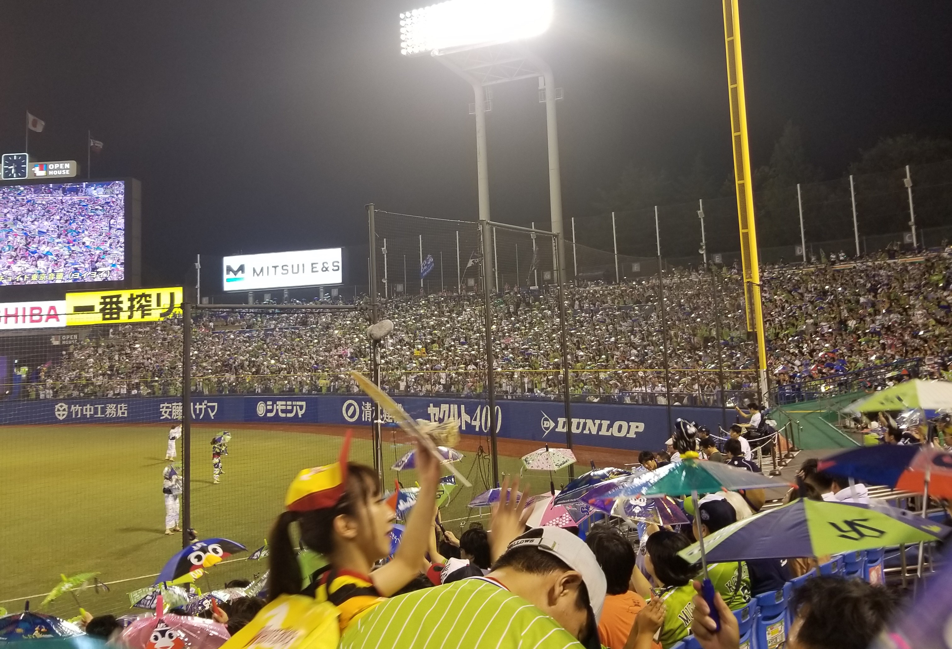 夏の野球観戦！神宮での花火も最高でした。