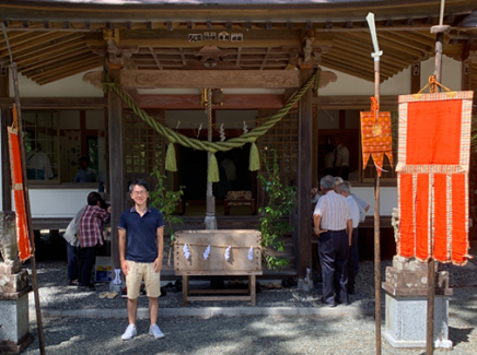 地域のお祭りへ参加！