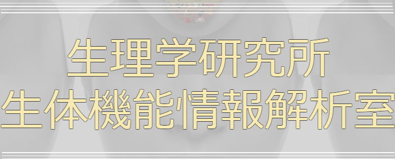 生理学研究所　脳機能計測・支援センター　生体機能情報解析室