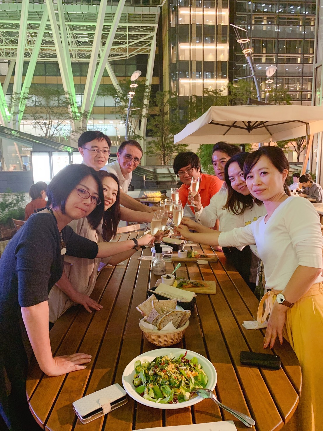 ミッドタウンテラスでWelcome Party