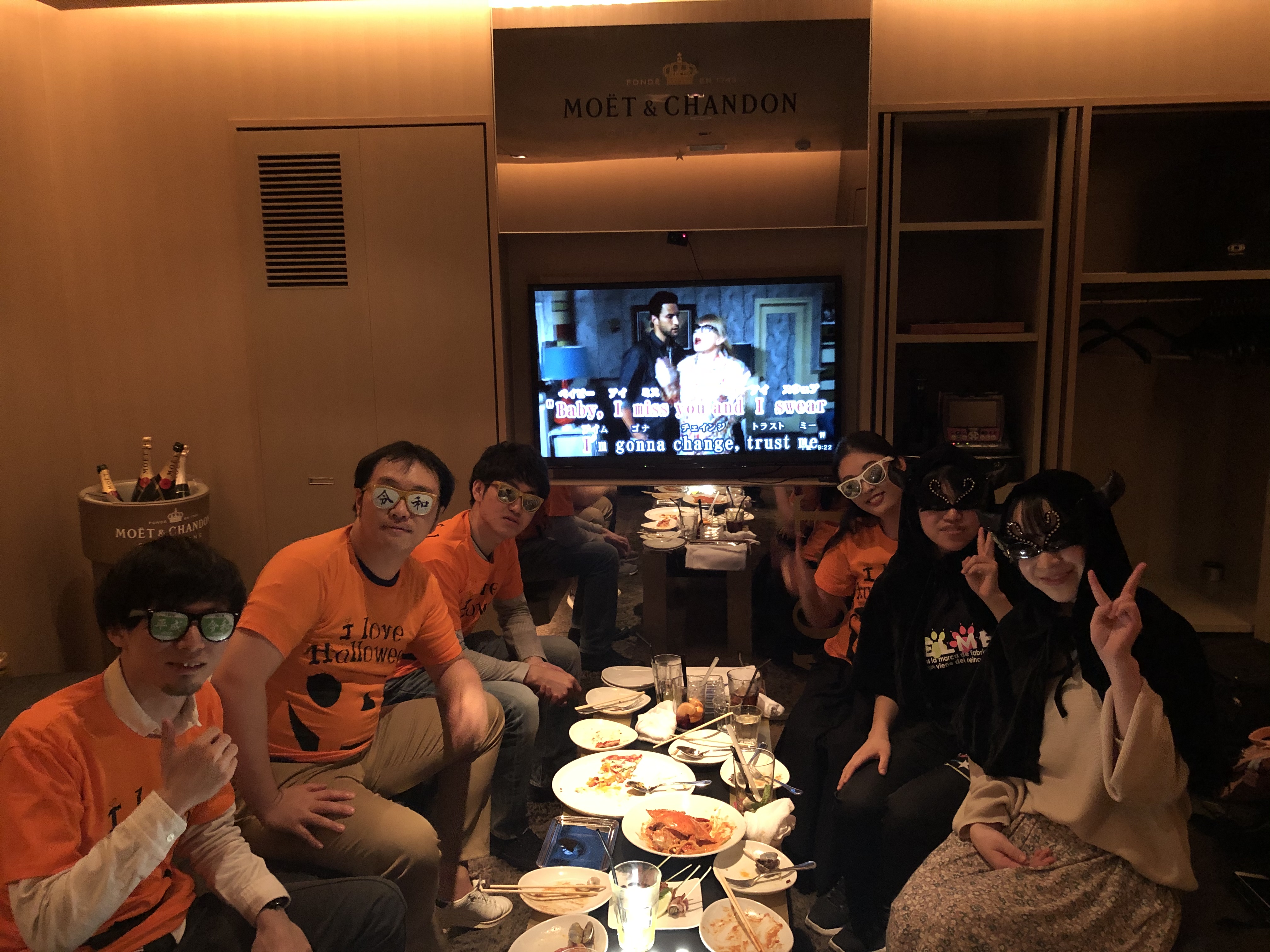 歓迎会&ハロウィンパーティー