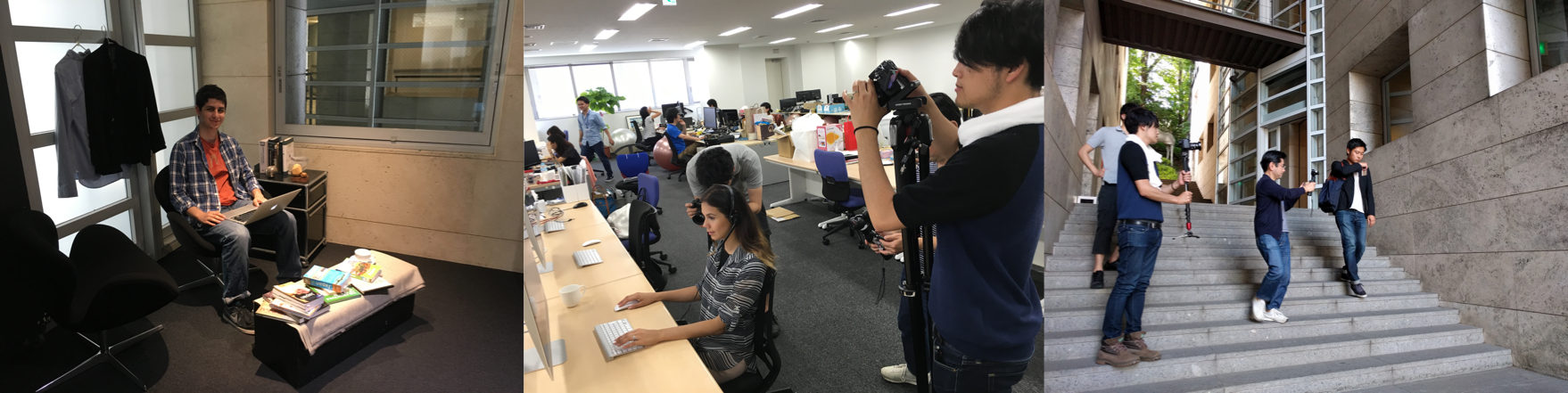 【撮影舞台裏：メイキング・オブ・モビエージェント】