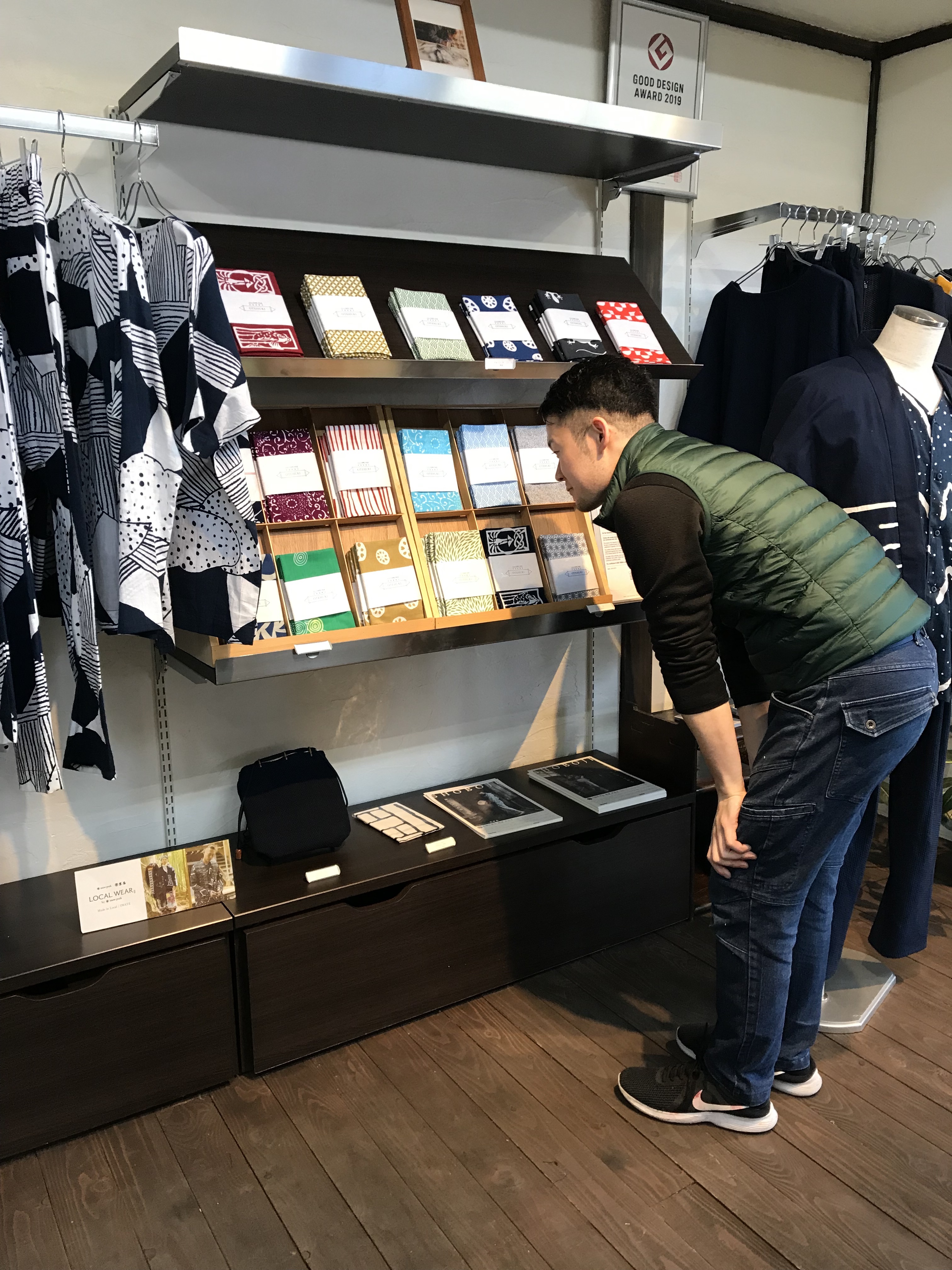 店舗の空気が、好きなのよ。