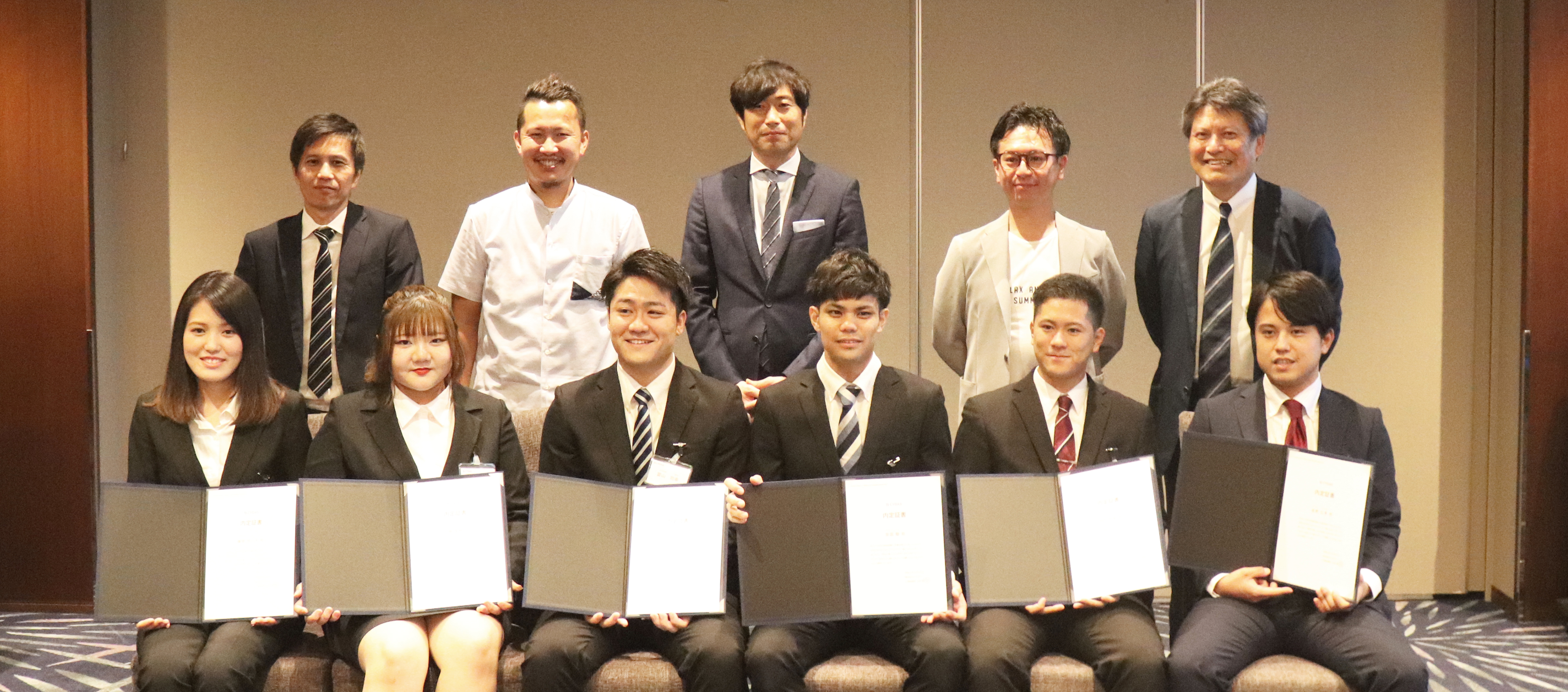 沖縄で開催した2020年卒・内定式レポート