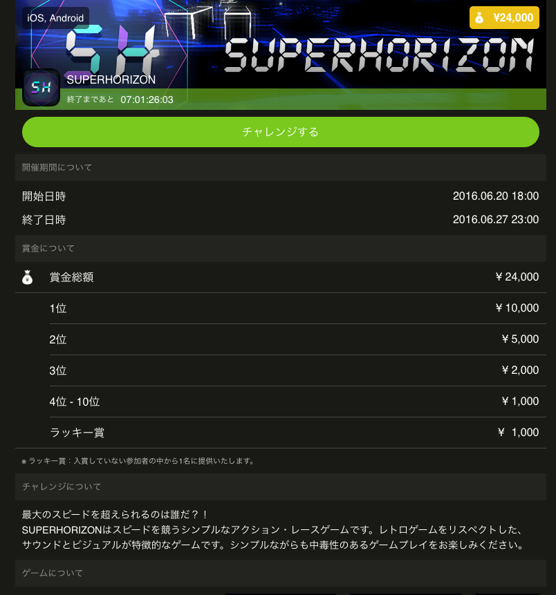 ほんとうに賞金がでるゲーム。それがRANKERS