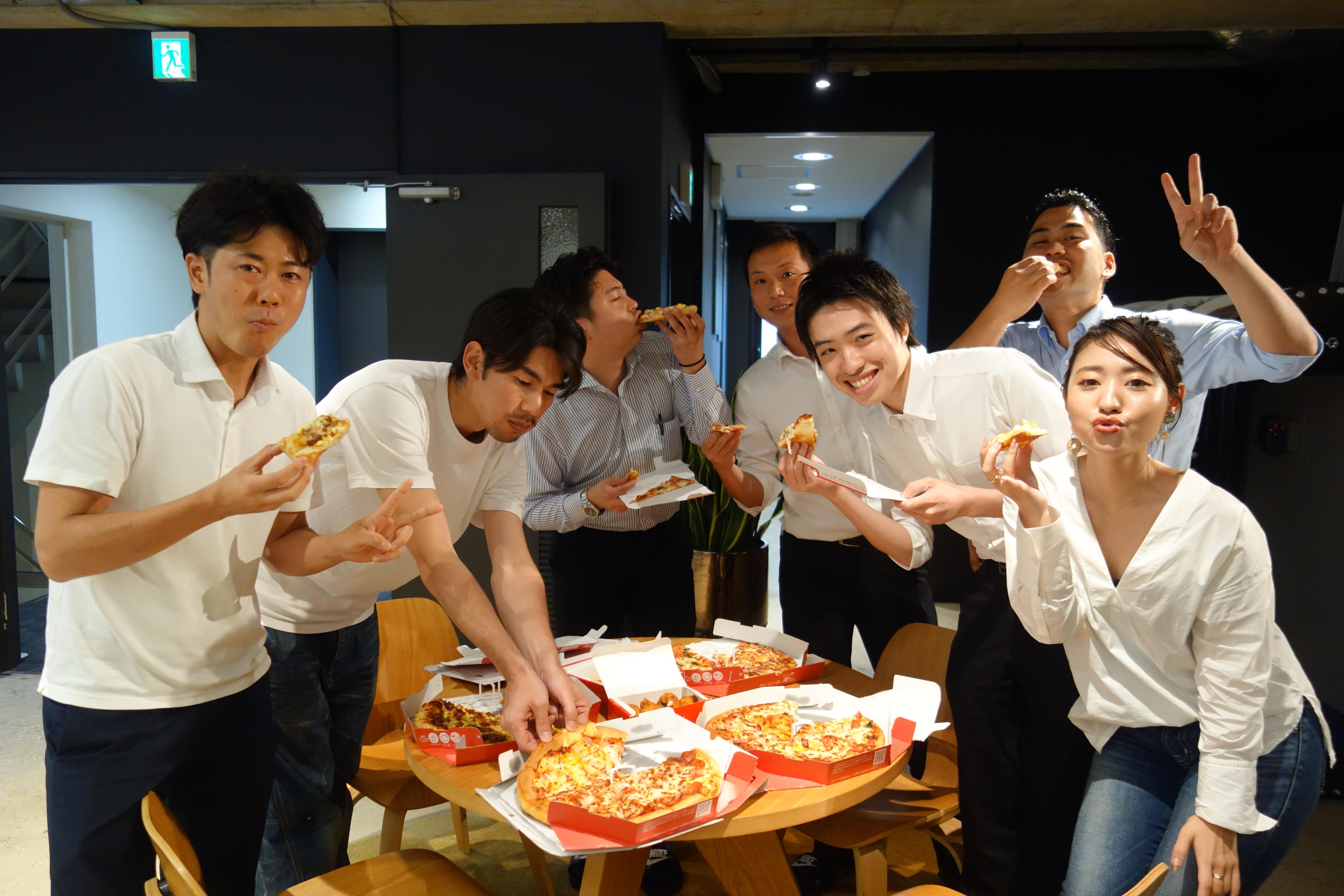 【19新卒企画】PIZZA PARTY LUNCH開催！！