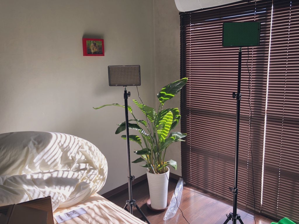 Wantedly用の写真を撮るために機材を購入。