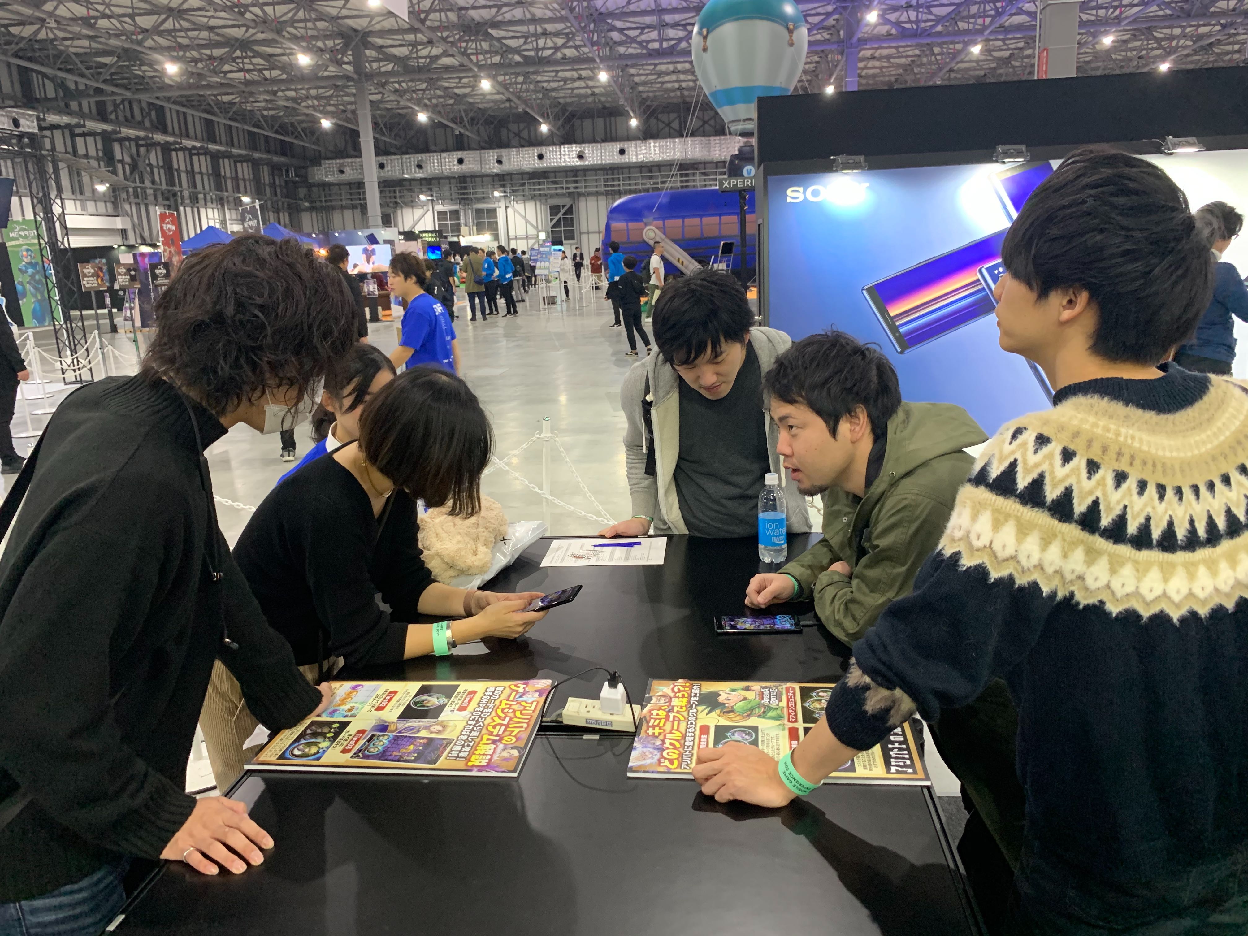 みんなでゲームイベントに行きました