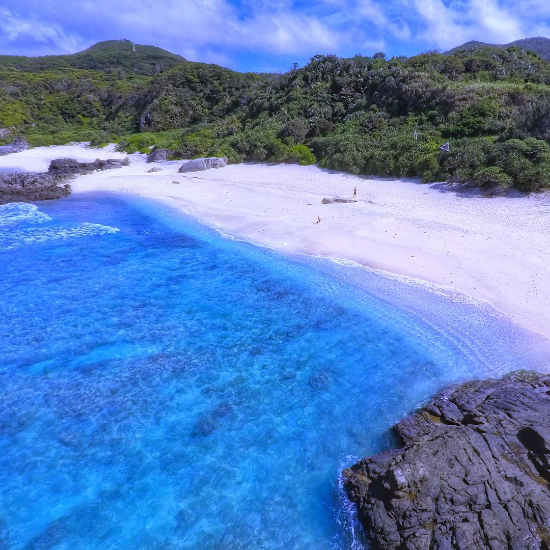 世界有数の海、ケラマブルー