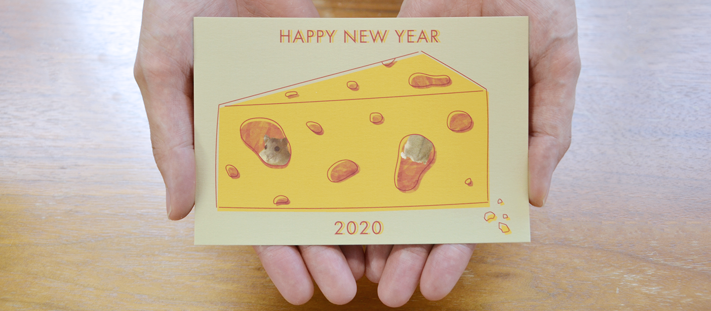 2020年の年賀状お披露目と今年の抱負について