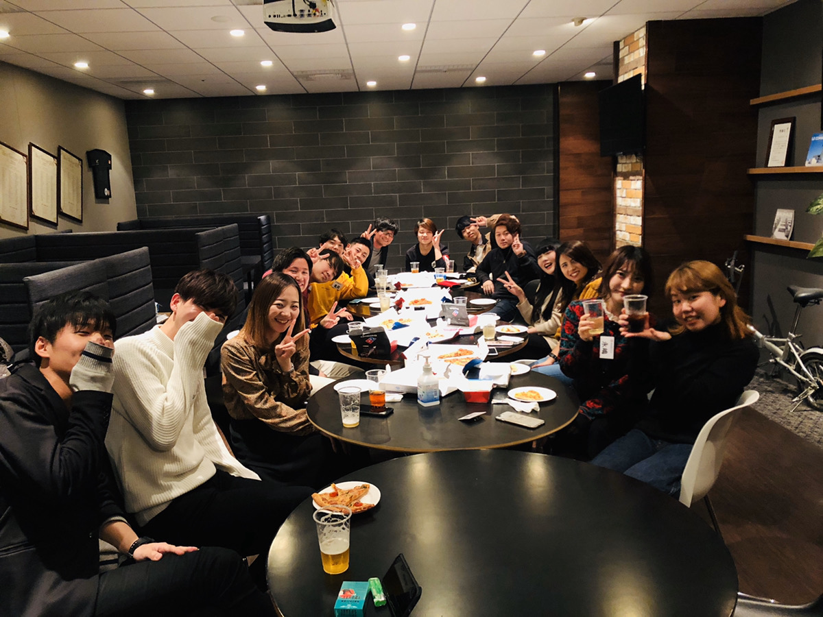 内定者勉強会＆懇親会🍕