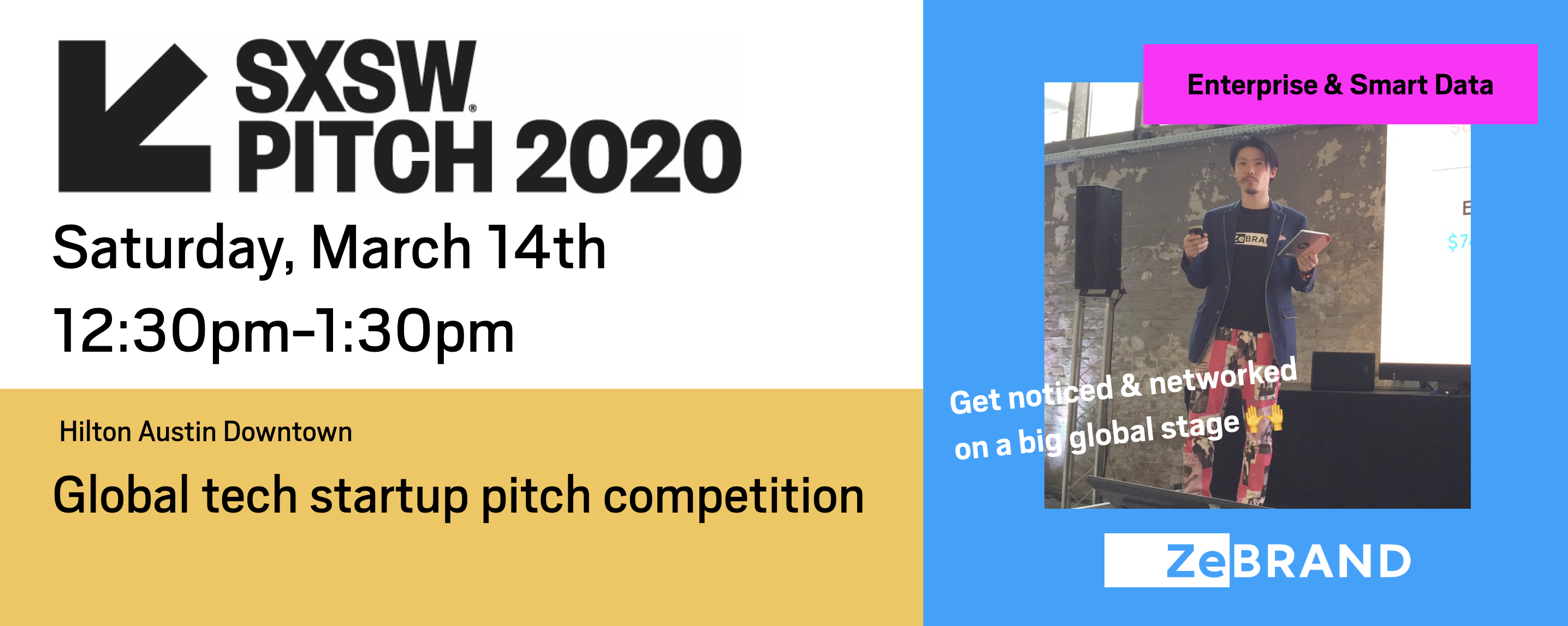 SXSW PITCH 2020ピッチ登壇！日本人唯一の選出✨&NYブランディング事情について！