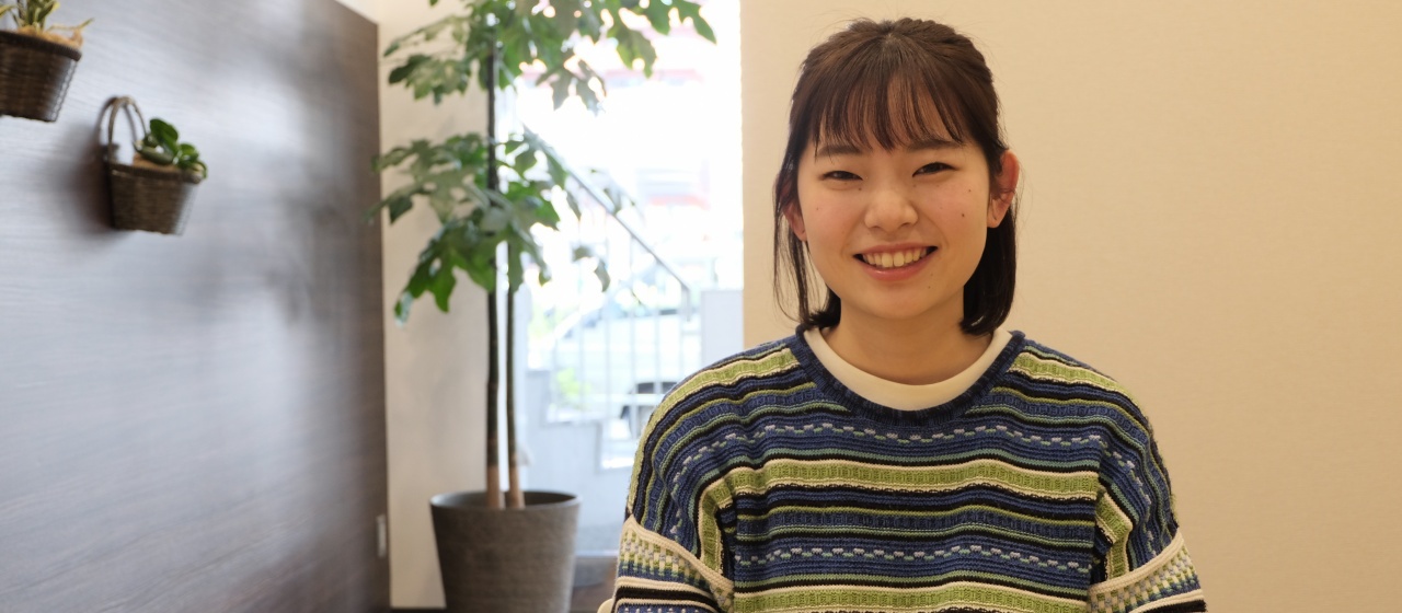 「将来は服に関する仕事がしたい」大学で学んだSDGsの知識を仕事に｜インターンシップ生・滝 真由子にインタビュー