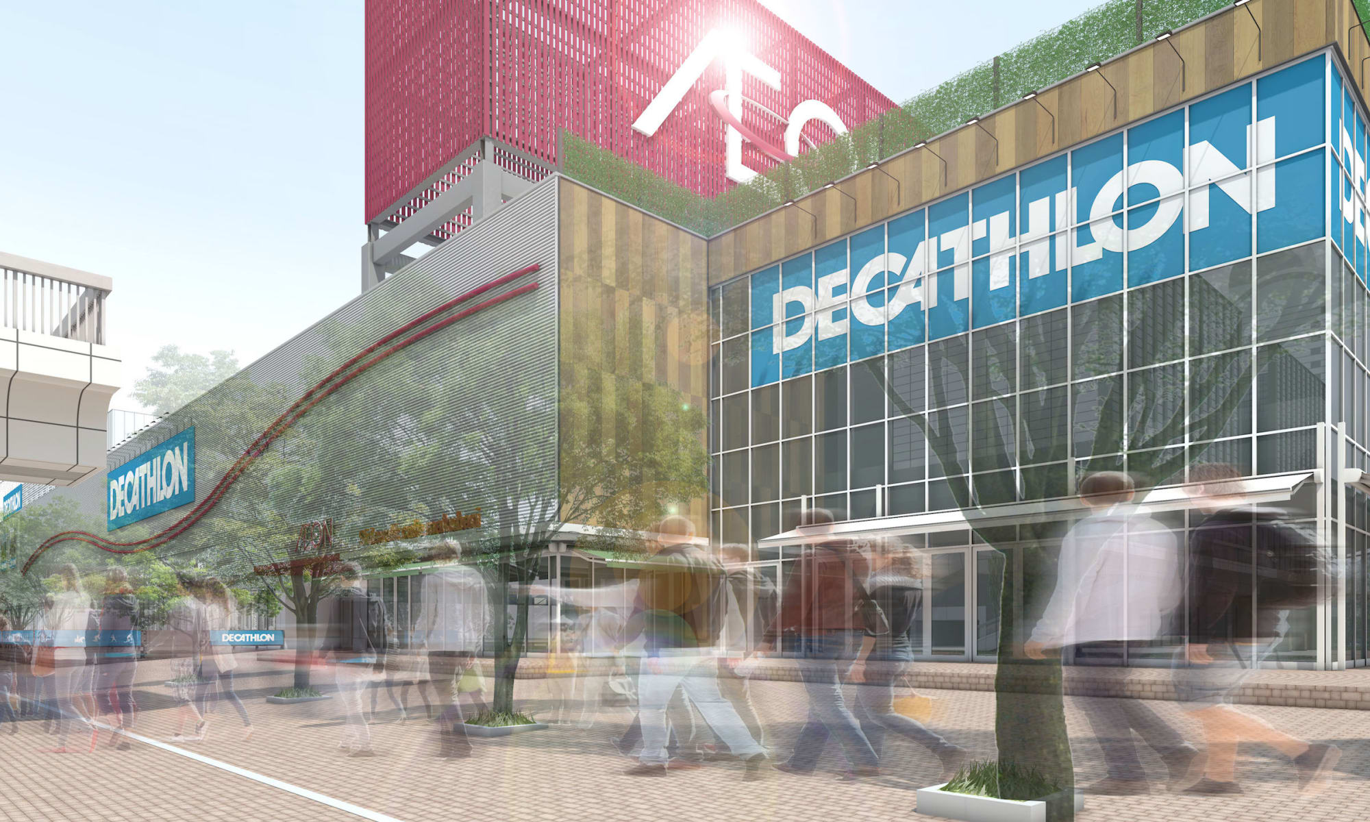 首都圏初店舗となる「デカトロン幕張店」が4月24日（予定）にオープン