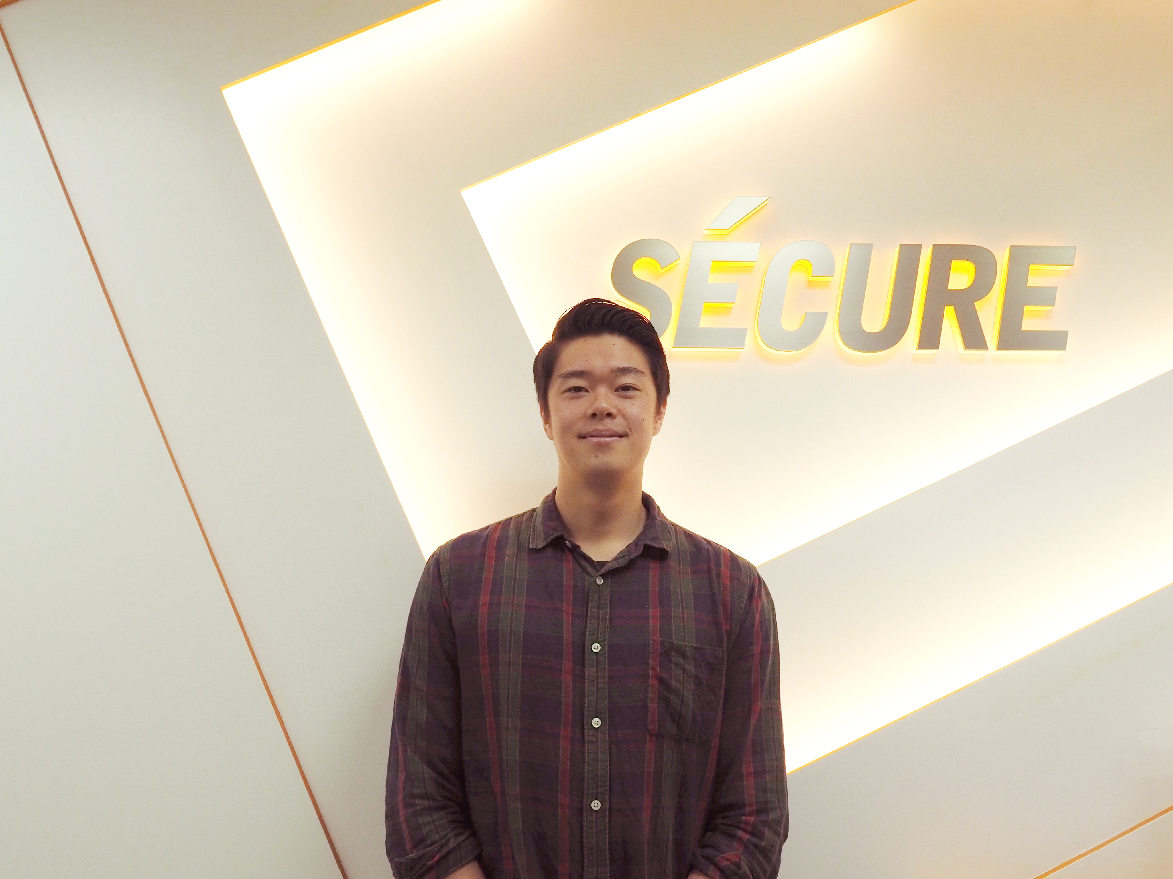 【内定者インタビュー vol.3】いつかは国境を超えてSECUREの『最先端のセキリュティ』を社会に実装させたい