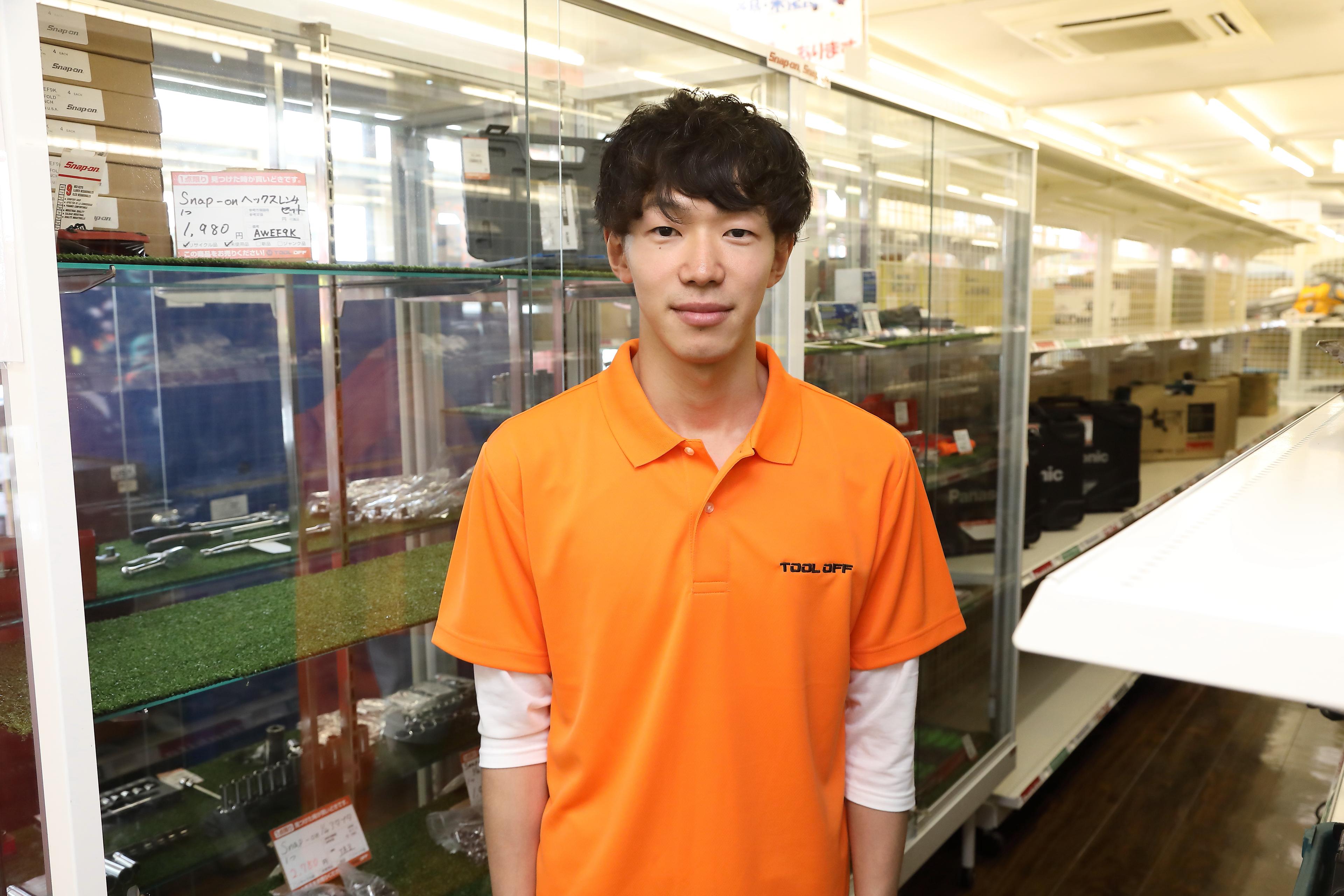 ツールオフ草加店長にインタビューしました！