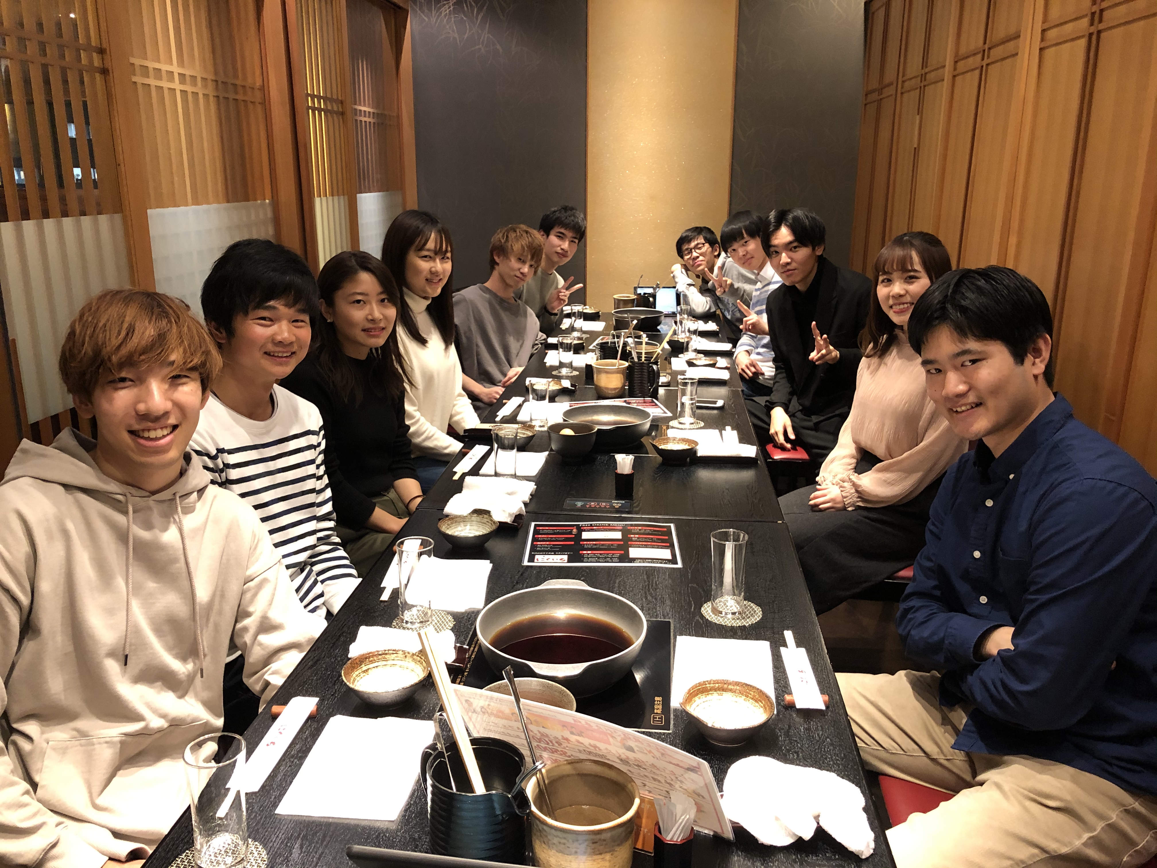 インターン生同士の交流を深めよう！第一回インターン生ご飯会！！