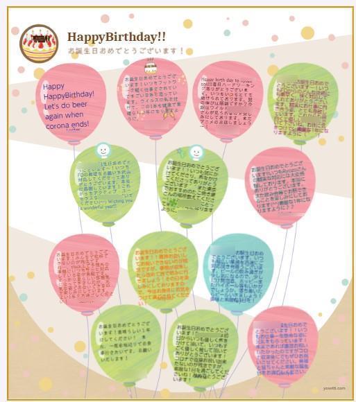 ５月の誕生日 Zoomだけじゃない リモートワークでも つながる サービス 社内イベント