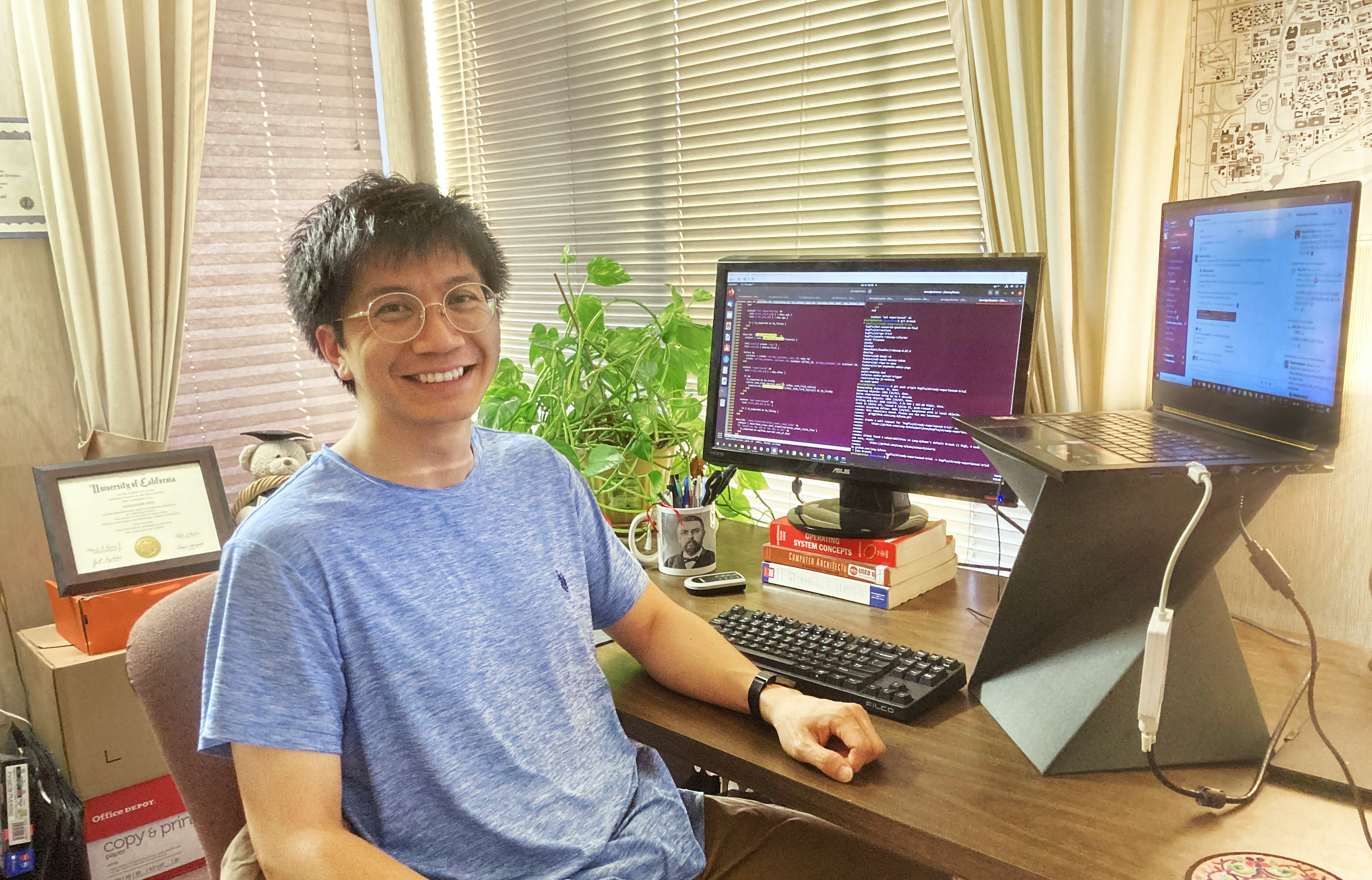 【社員インタビュー】カリフォルニアからリモート勤務中！「Lang-8」で日本語を勉強していたことがきっかけでLang-8に入社したバックエンドエンジニアにリモートインタビュー