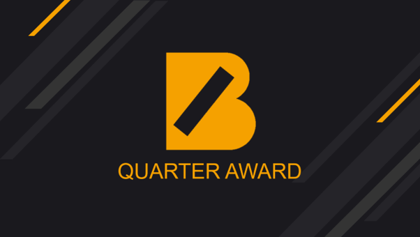 QuarterAwardが発表されました🎉