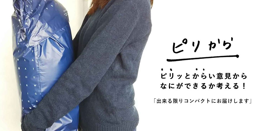 ピリッとからい意見からなにができるか考える！「出来る限りコンパクトにお届けします」