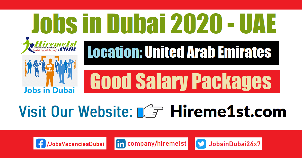 Jobs in Dubai UAE