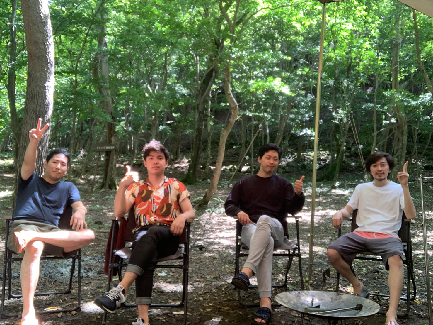 ココザスメンバーの休日〜夏の醍醐味キャンプへ！🏕〜