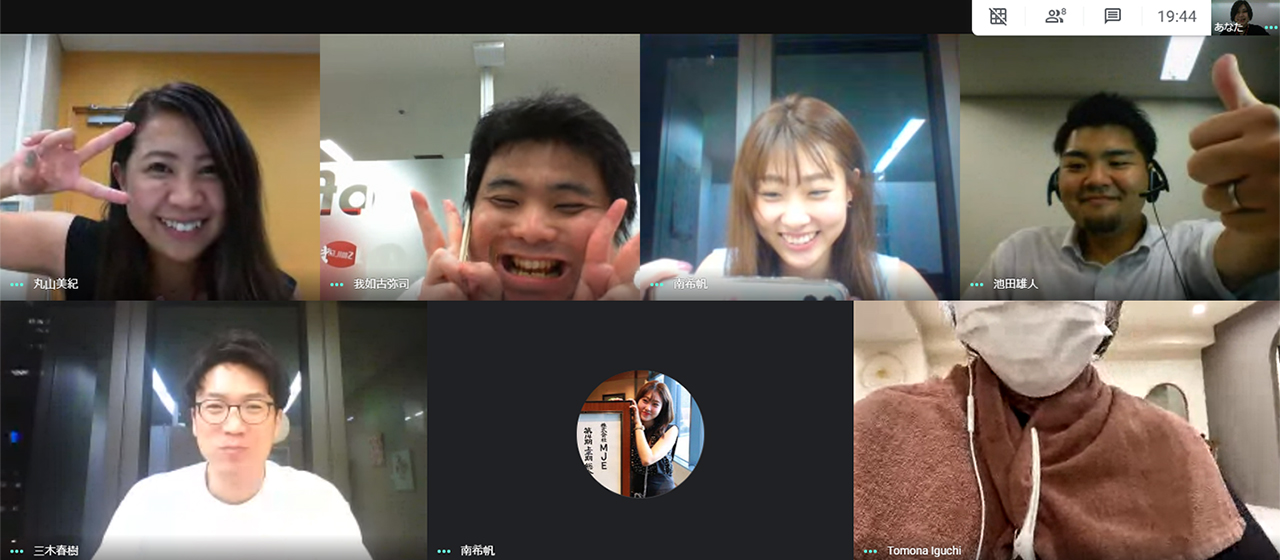リモート歓迎会と、2度目入社の新メンバー