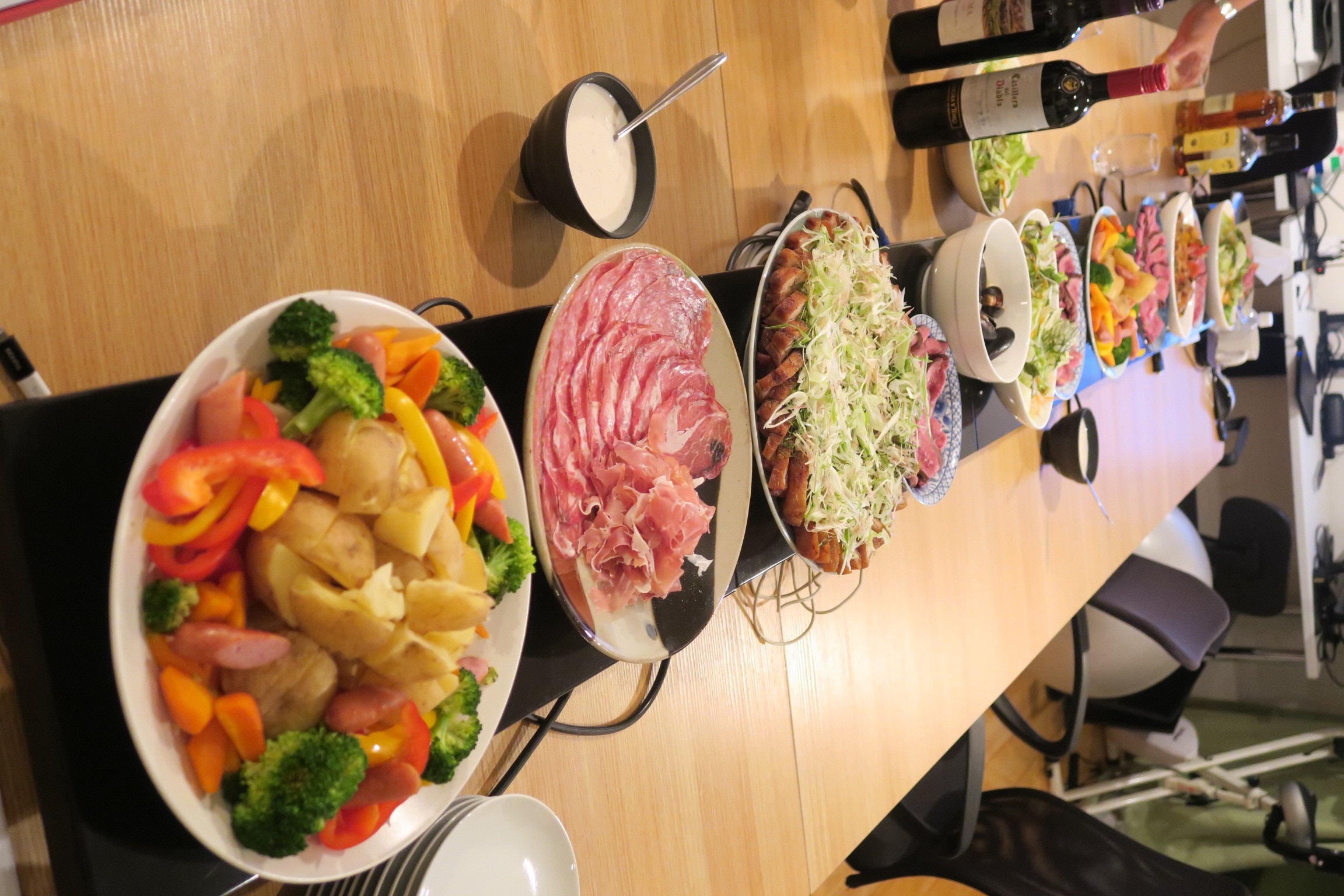 オフィスで送別会！
