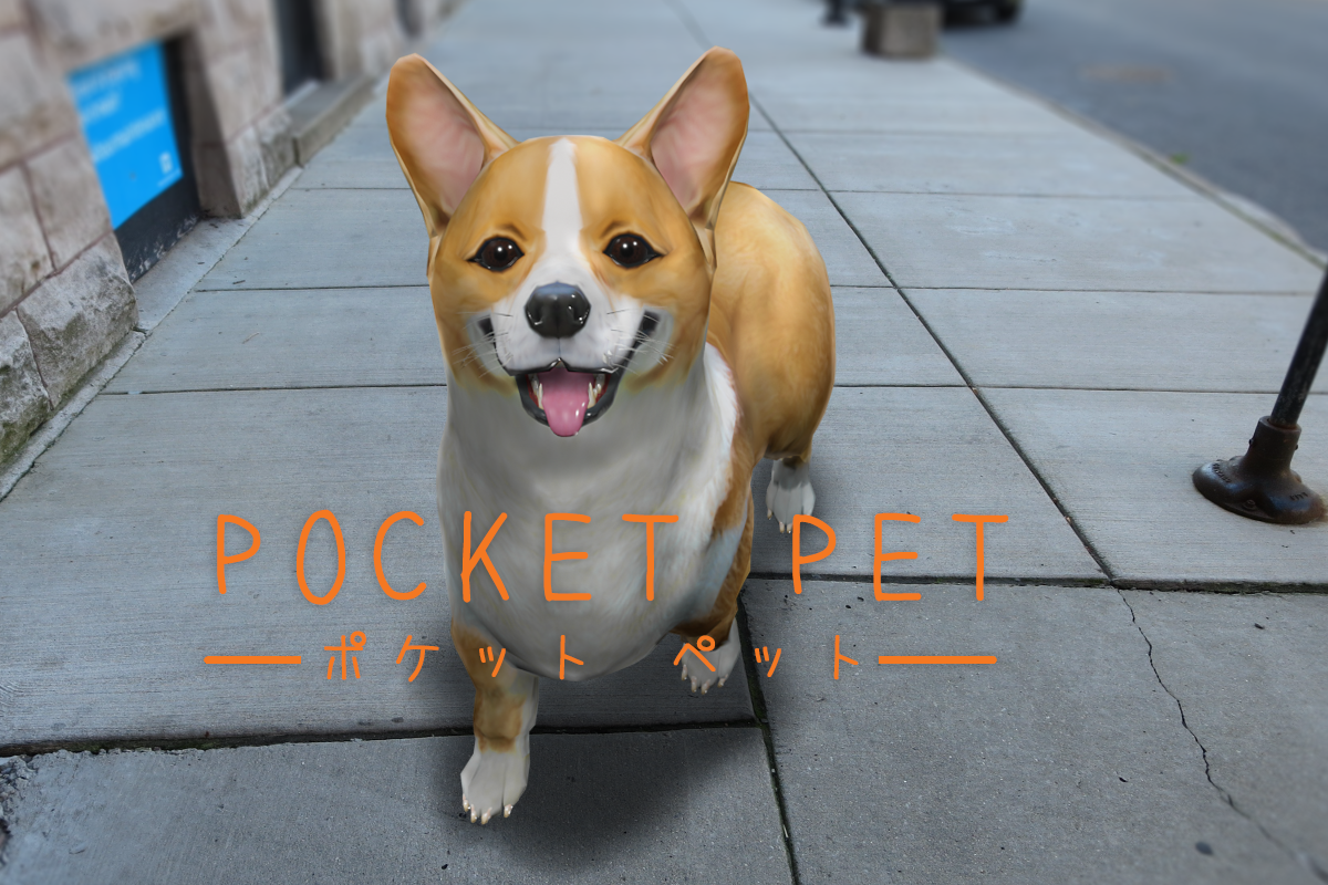 ARでコーギーと暮らそう「PocketPet」 by フィグニー株式会社