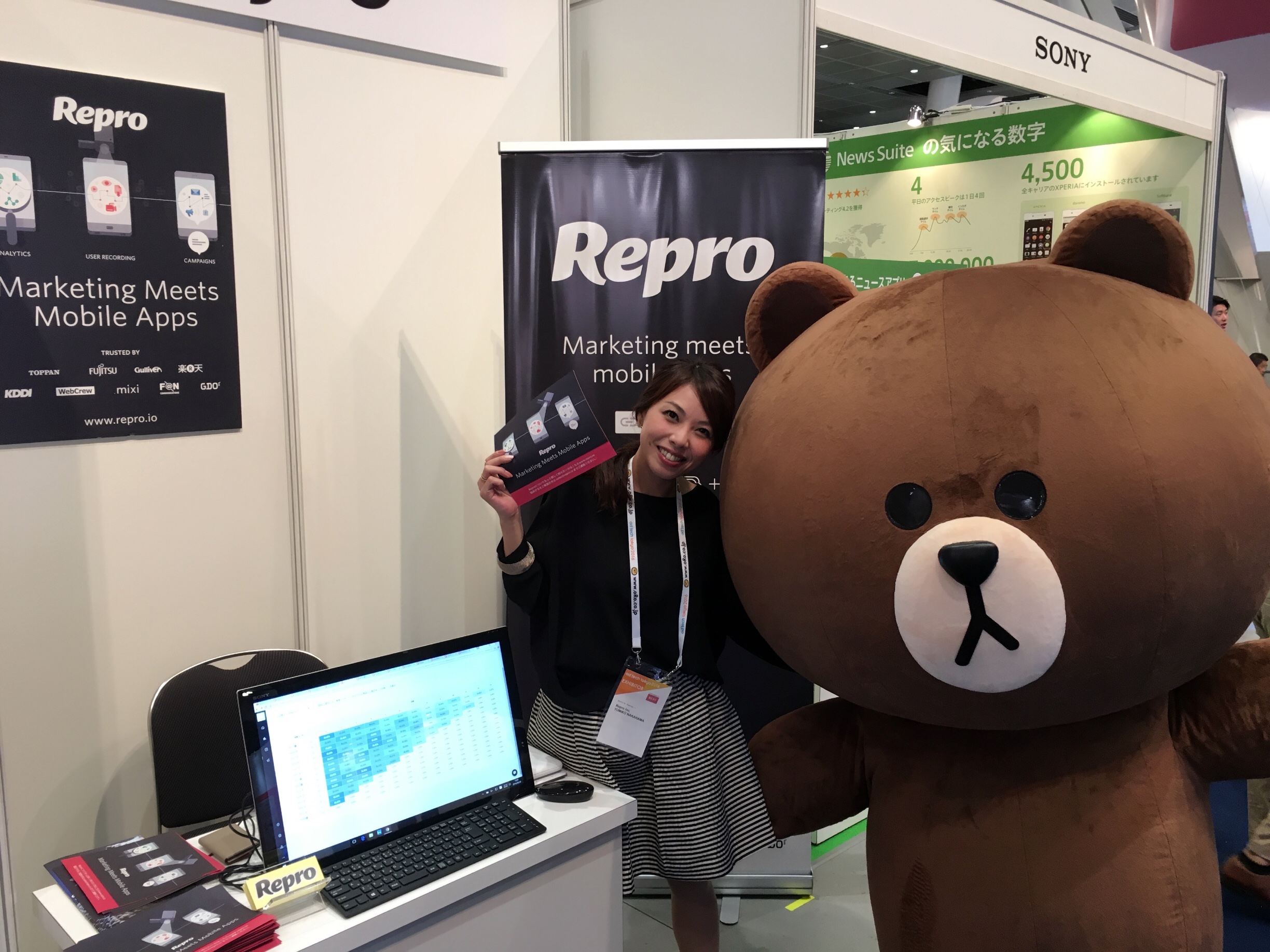 ad tech tokyoに出展中です！