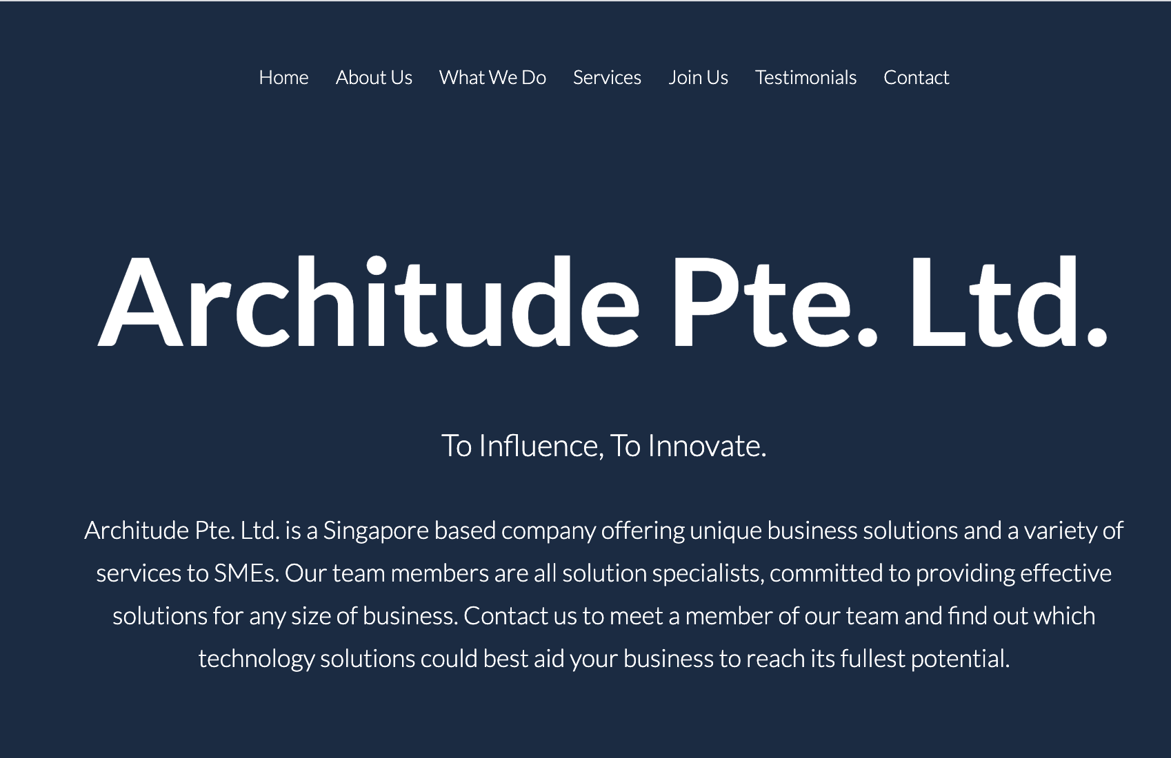 Architude Pte Ltd